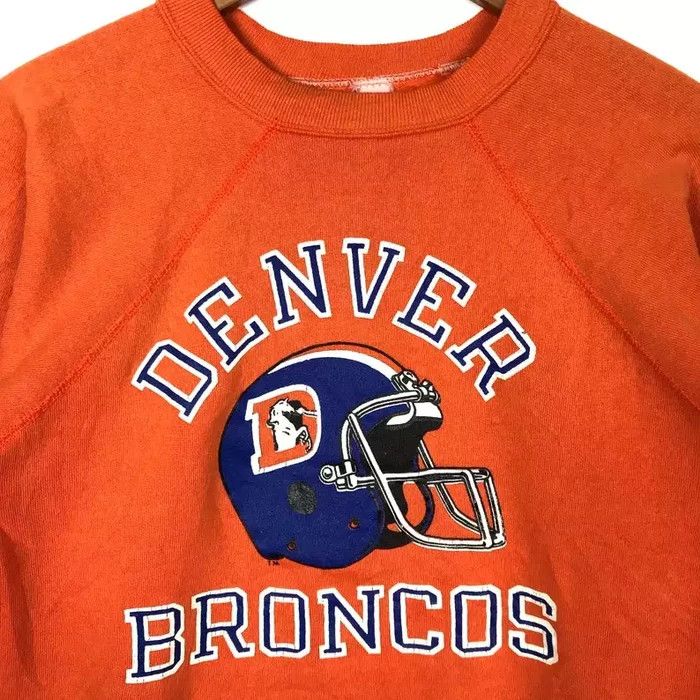 NFL Vintage 80s DENVER BRONCOS NFL Big Print Football League Size US S / EU 44-46 / 1 - 2 Thumbnail