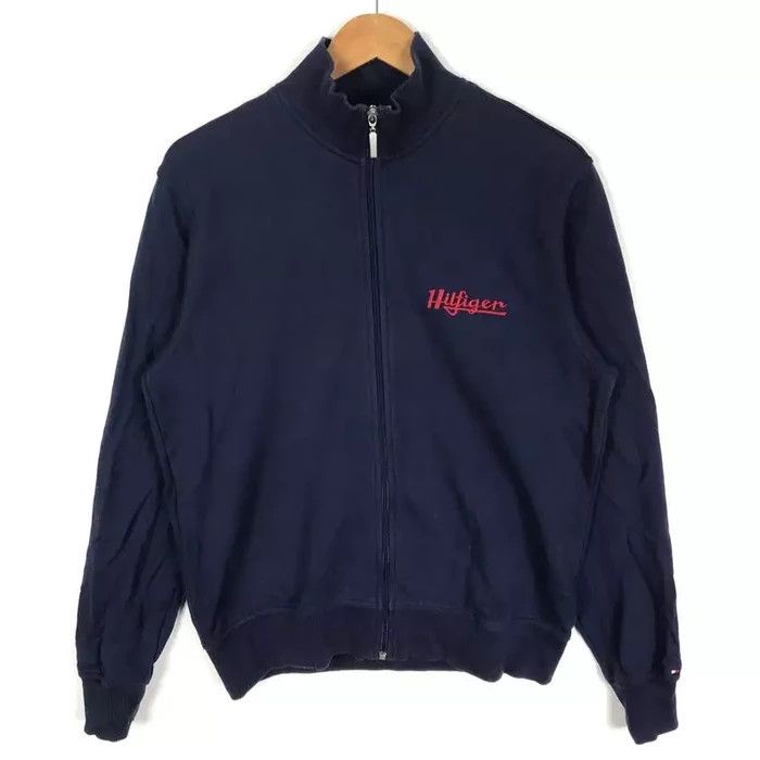 Tommy Hilfiger TOMMY HILFIGER Spell Out Blue Full Zipper Size US M / EU 48-50 / 2 - 1 Thumbnail