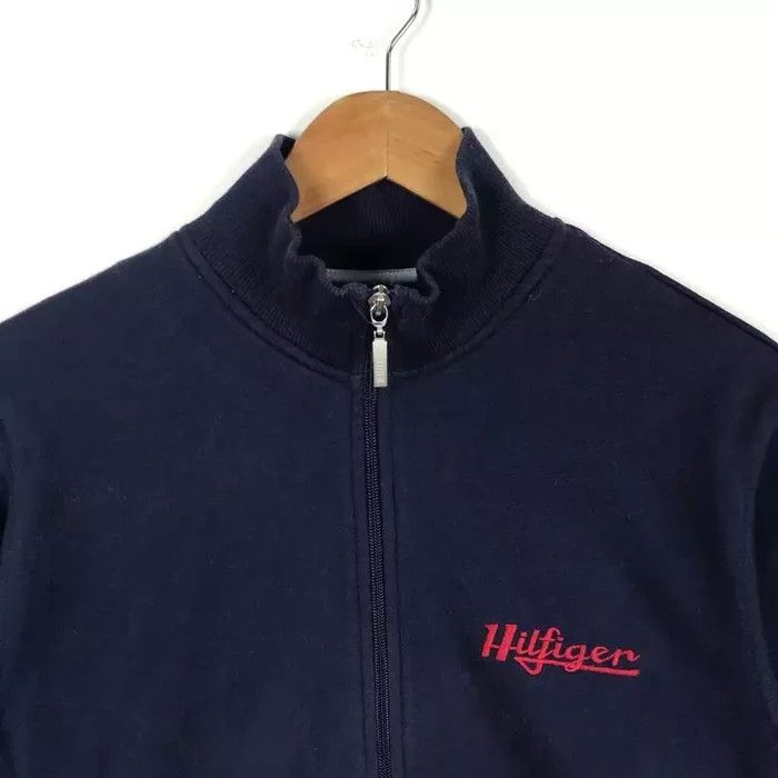 Tommy Hilfiger TOMMY HILFIGER Spell Out Blue Full Zipper Size US M / EU 48-50 / 2 - 2 Thumbnail