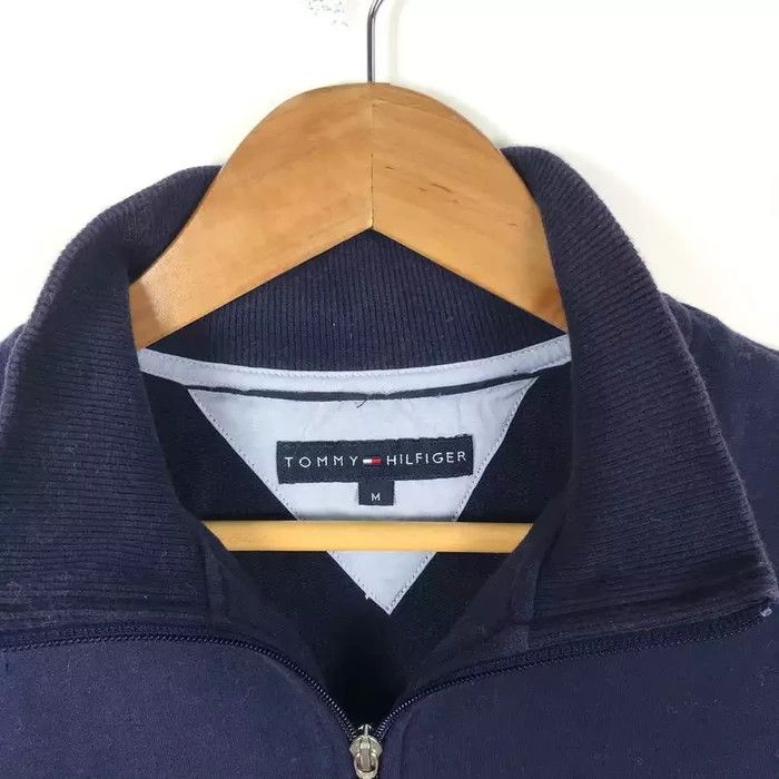 Tommy Hilfiger TOMMY HILFIGER Spell Out Blue Full Zipper Size US M / EU 48-50 / 2 - 3 Thumbnail