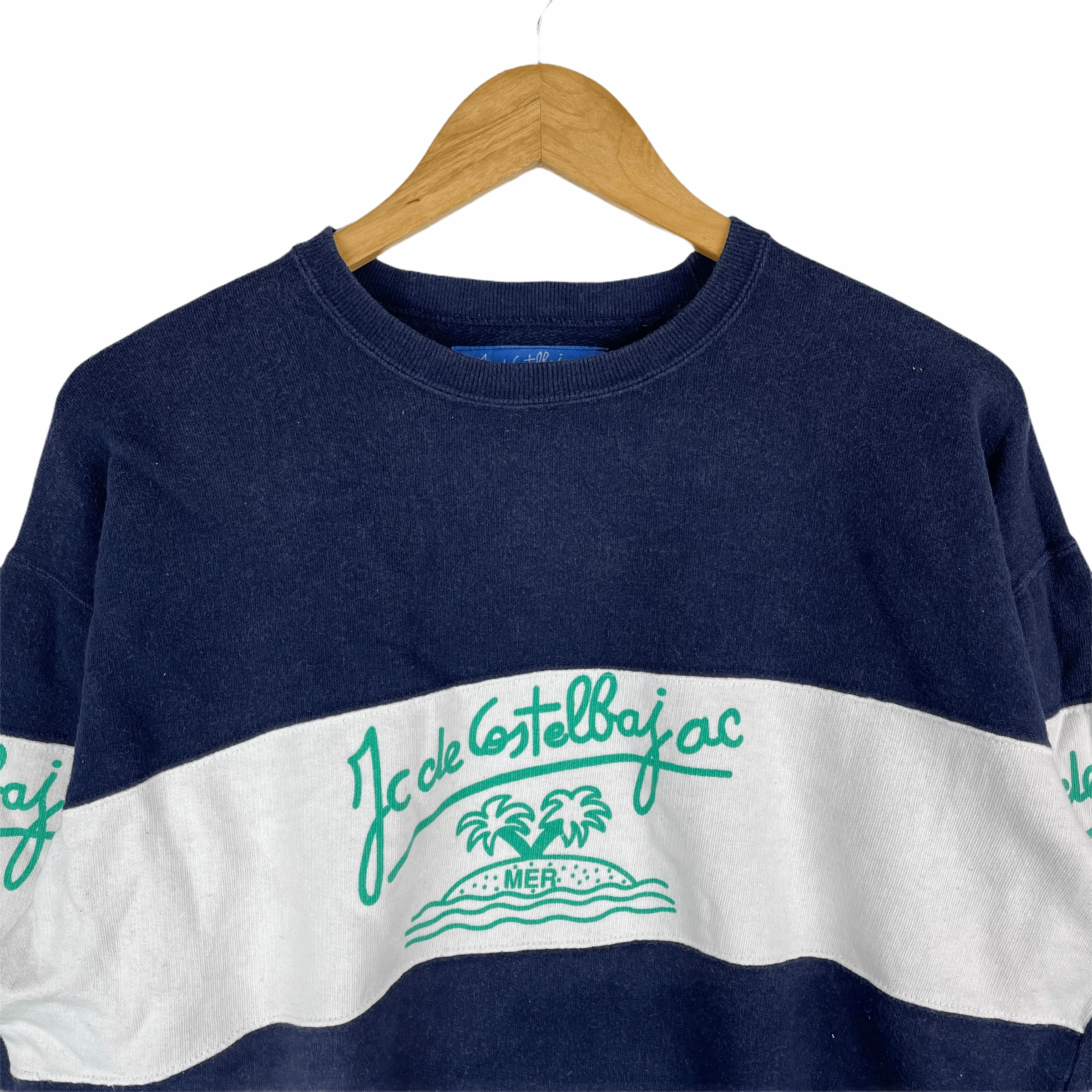 Jean Charles De Castelbajac Vintage JC De CASTELBAJAC MER Island Hawaii Beach Pop Art Size US L / EU 52-54 / 3 - 2 Thumbnail