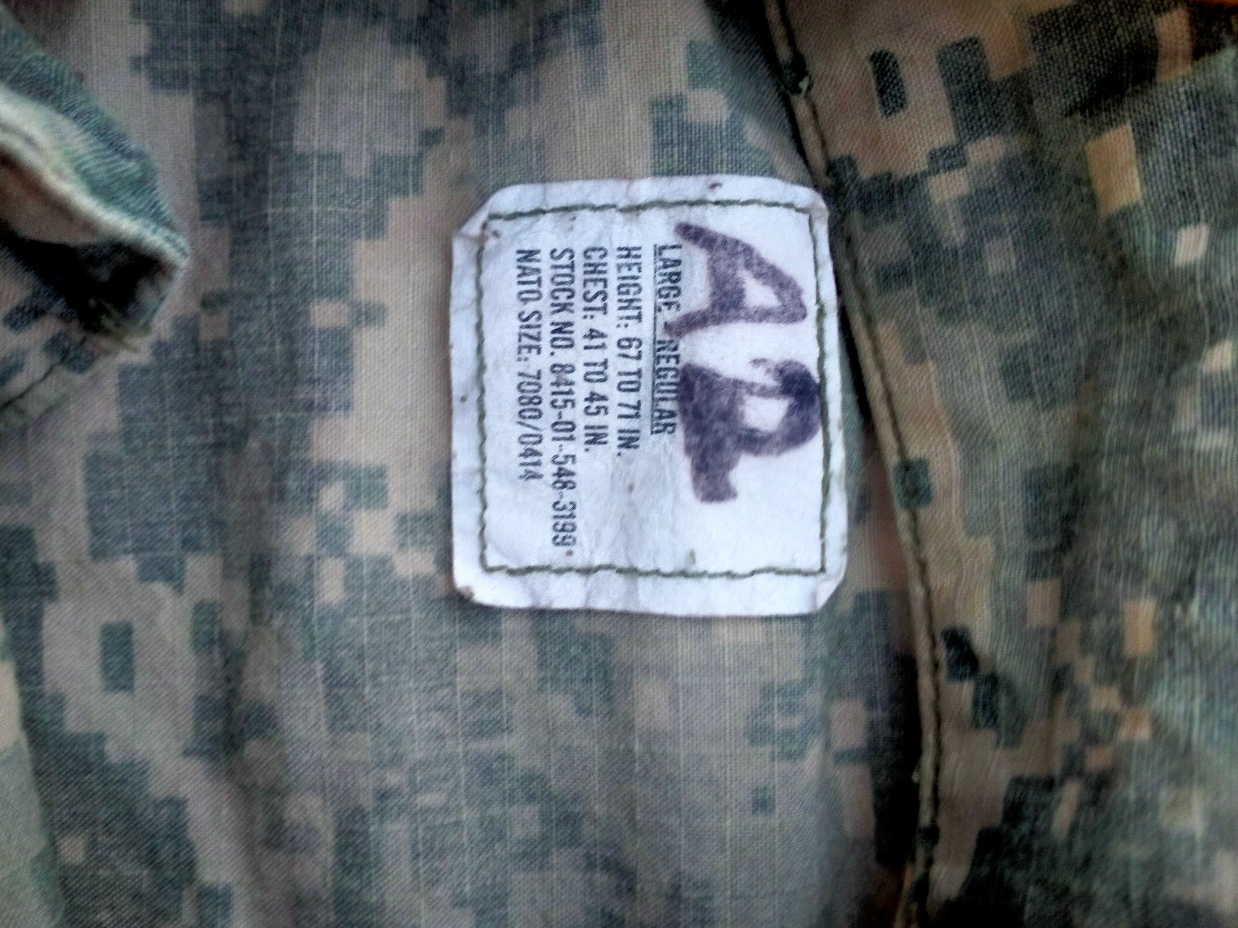 Other ARMY COMBAT SUNFADED UNIFORM(COAT) Size US L / EU 52-54 / 3 - 3 Thumbnail