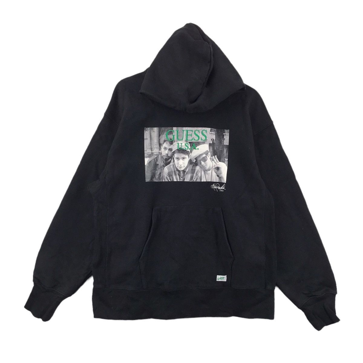 Guess KITTY ROWELL 1986 By Guess USA Black Hoodie Size US M / EU 48-50 / 2 - 1 Thumbnail