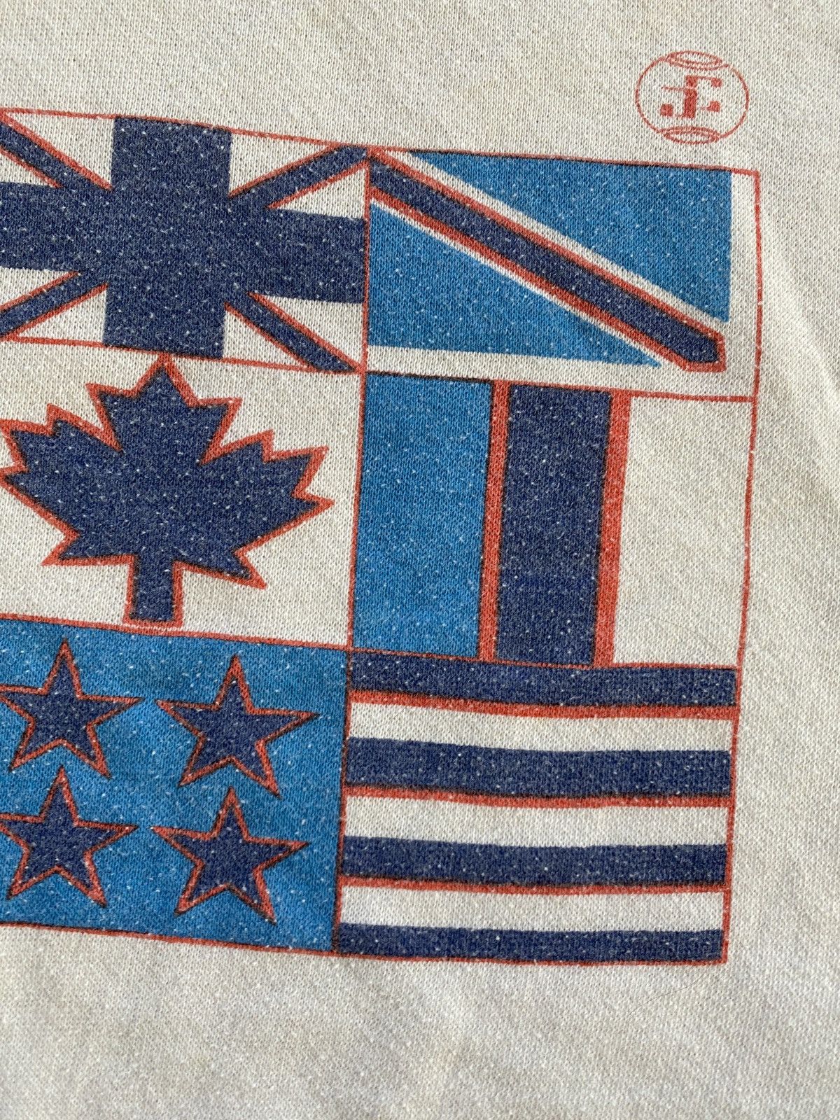 Vintage Vintage Slazenger Flags Boxy Baggy Crewneck Sweatshirt Size US S / EU 44-46 / 1 - 4 Thumbnail