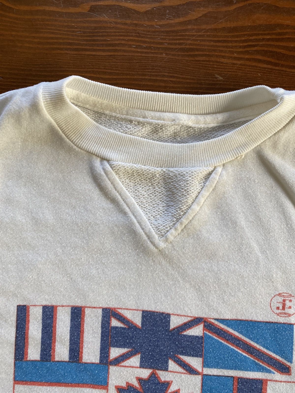 Vintage Vintage Slazenger Flags Boxy Baggy Crewneck Sweatshirt Size US S / EU 44-46 / 1 - 5 Thumbnail