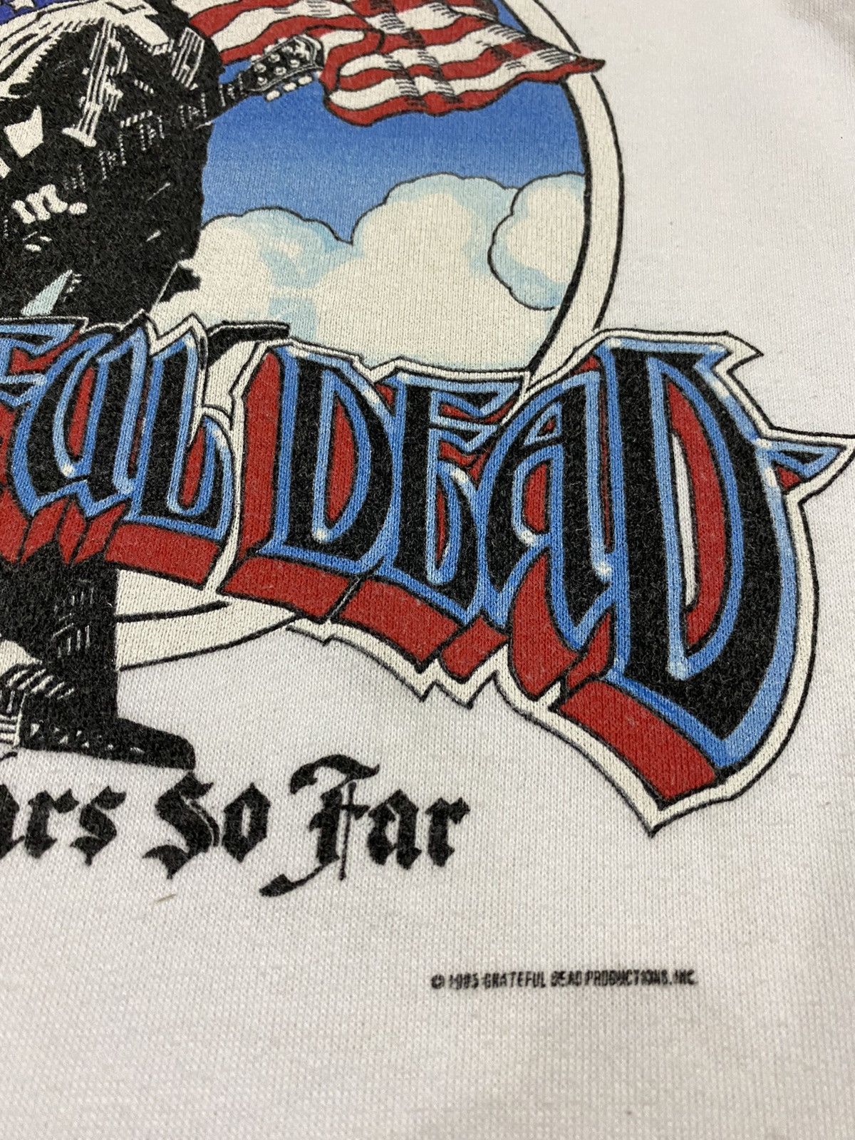 Grateful Dead Vintage Grateful Dead Sweatshirt Band Tour Size US XL / EU 56 / 4 - 5 Thumbnail