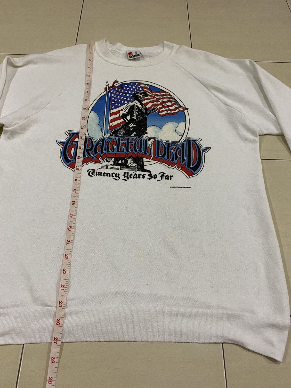Grateful Dead Vintage Grateful Dead Sweatshirt Band Tour Size US XL / EU 56 / 4 - 10 Thumbnail