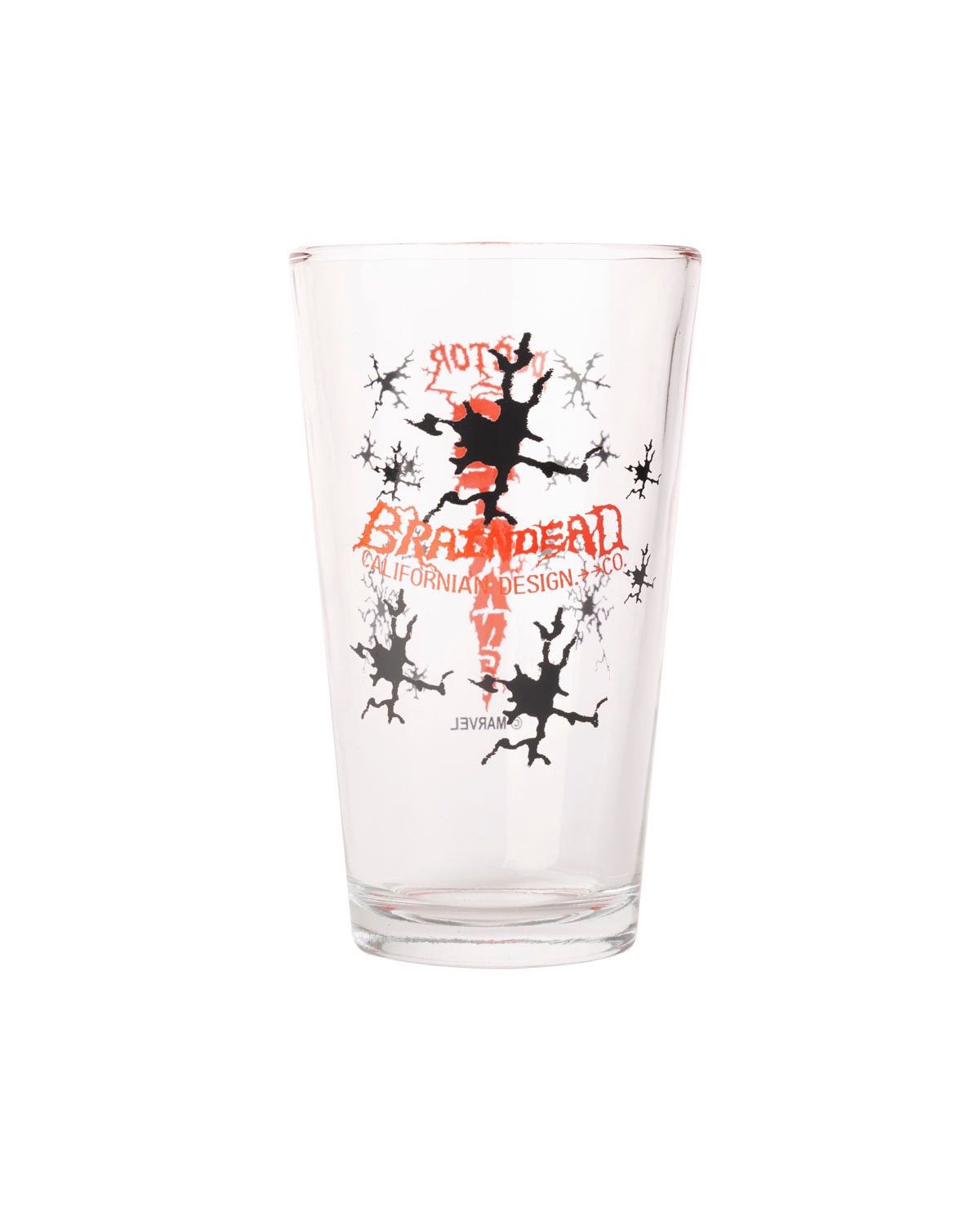 Brain Dead × Marvel Comics Brain Dead x Doctor Strange Bolts Water Glass - Red / 16oz Size ONE SIZE - 3 Thumbnail