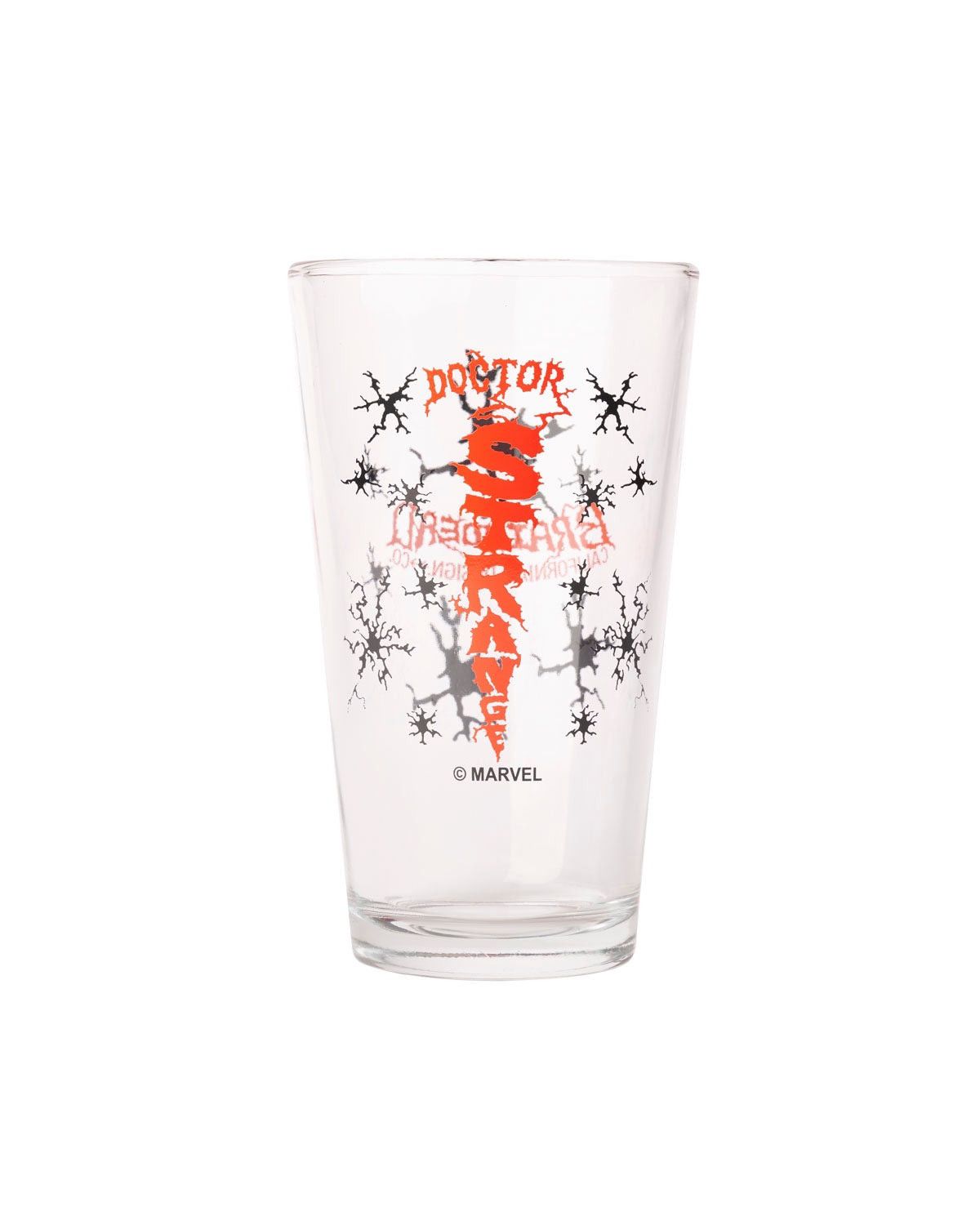 Brain Dead × Marvel Comics Brain Dead x Doctor Strange Bolts Water Glass - Red / 16oz Size ONE SIZE - 2 Thumbnail