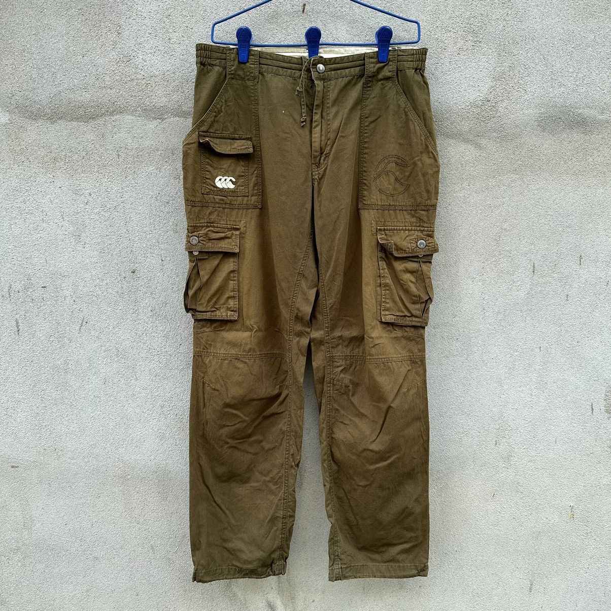 image of Canterbury Of New Zealand x Vintage Stealscanterburry Of N.z Brown Vintage Embroidery Cargo (Size 3