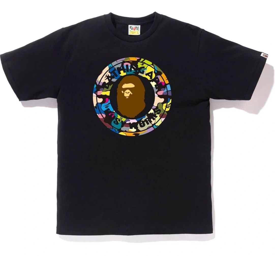 Bape Multi Camo Busy Works Tee Size US M / EU 48-50 / 2 - 1 Thumbnail