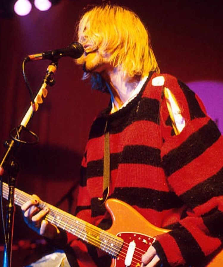 WHIZ LIMITED SS05 Kurt Cobain Big stripe tartan Distressed tee Size US L / EU 52-54 / 3 - 1 Thumbnail
