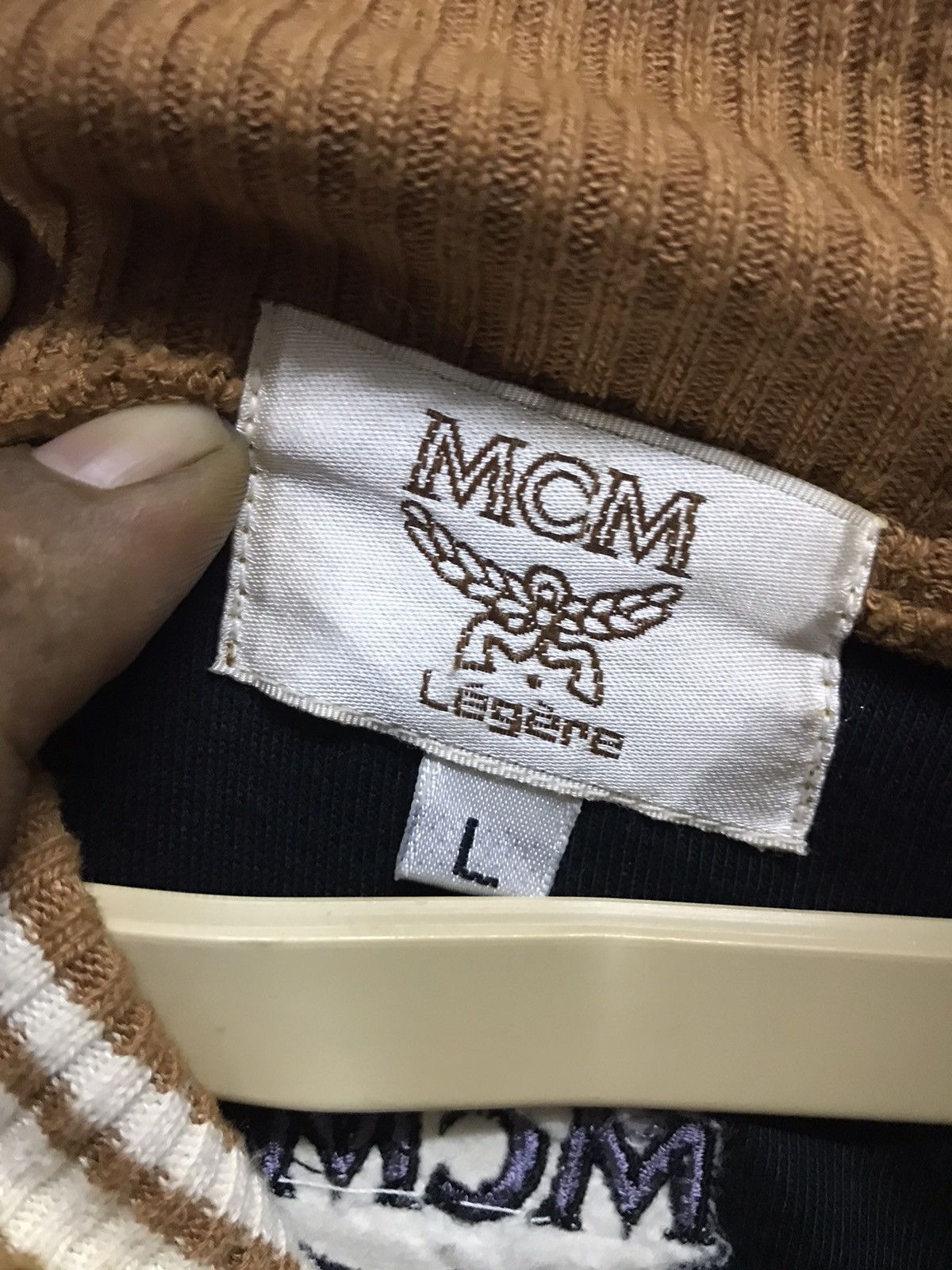 Other 🔥BEST OFFER 🔥Mcm legere embroidered logo varsity jacket Size US L / EU 52-54 / 3 - 4 Thumbnail