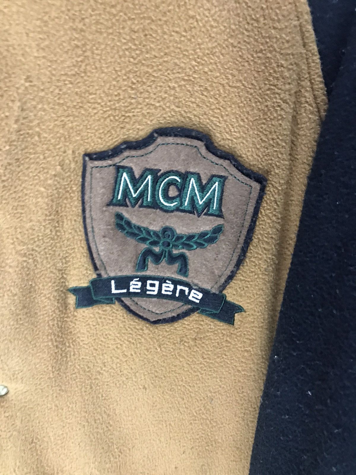 Other 🔥BEST OFFER 🔥Mcm legere embroidered logo varsity jacket Size US L / EU 52-54 / 3 - 3 Thumbnail