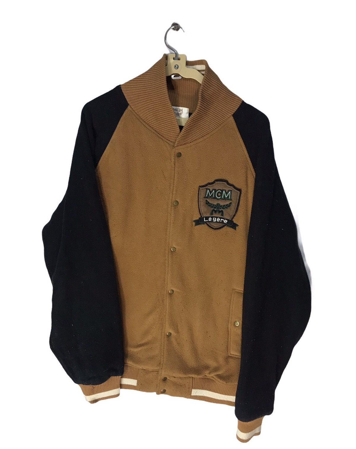 Other 🔥BEST OFFER 🔥Mcm legere embroidered logo varsity jacket Size US L / EU 52-54 / 3 - 11 Thumbnail