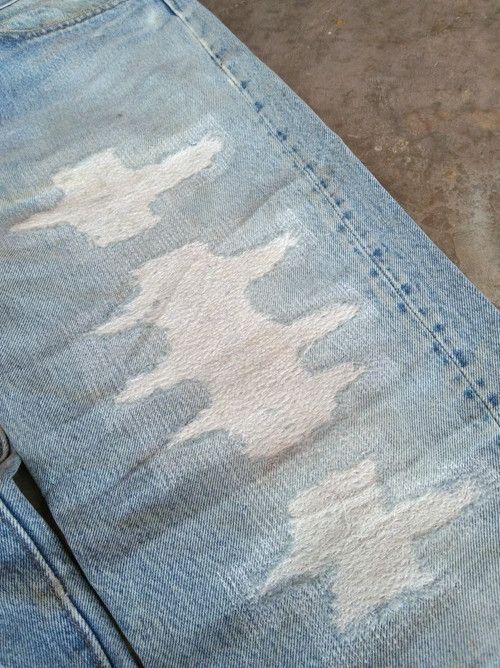 Levi's × Vintage 80s Vintage Levis 501 Made In USA Distressed Jeans 31x29 Size US 31 - 7 Thumbnail