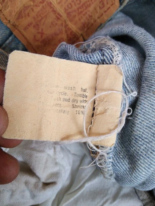 Levi's × Vintage 80s Vintage Levis 501 Made In USA Distressed Jeans 31x29 Size US 31 - 12 Thumbnail
