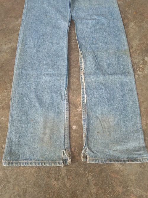 Levi's × Vintage 1991 Vintage Levis 501 Made In USA Distressed Jeans 29x36 Size US 29 - 4 Thumbnail
