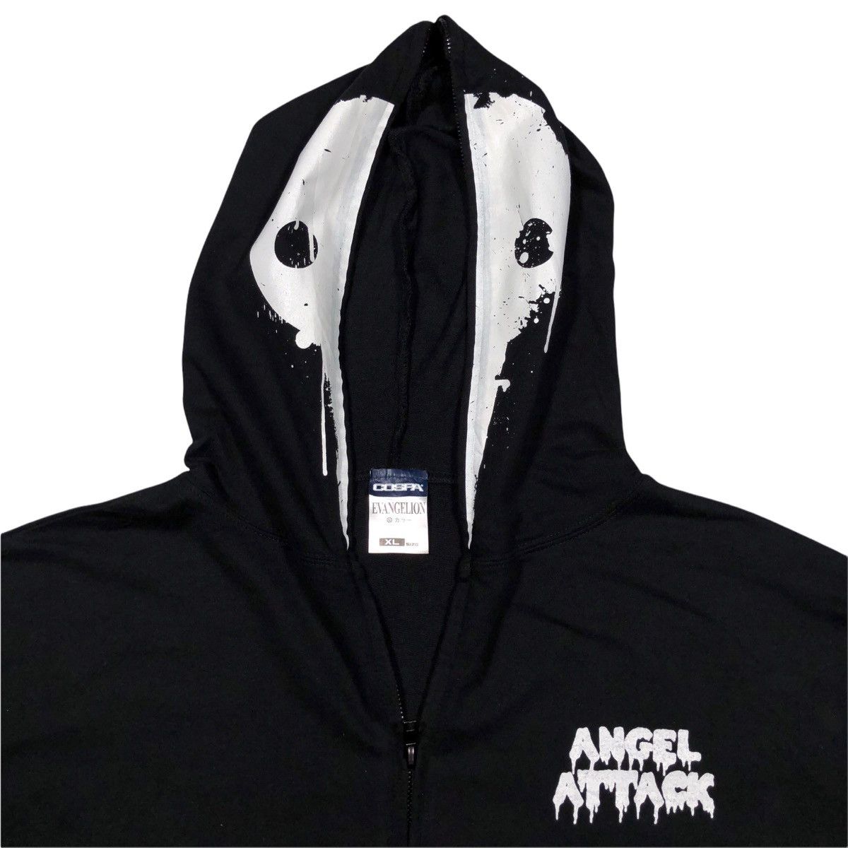 Anime Vintage Evangelion x Cospa Angel Attack Full Zip Hoodie Size US XL / EU 56 / 4 - 5 Thumbnail