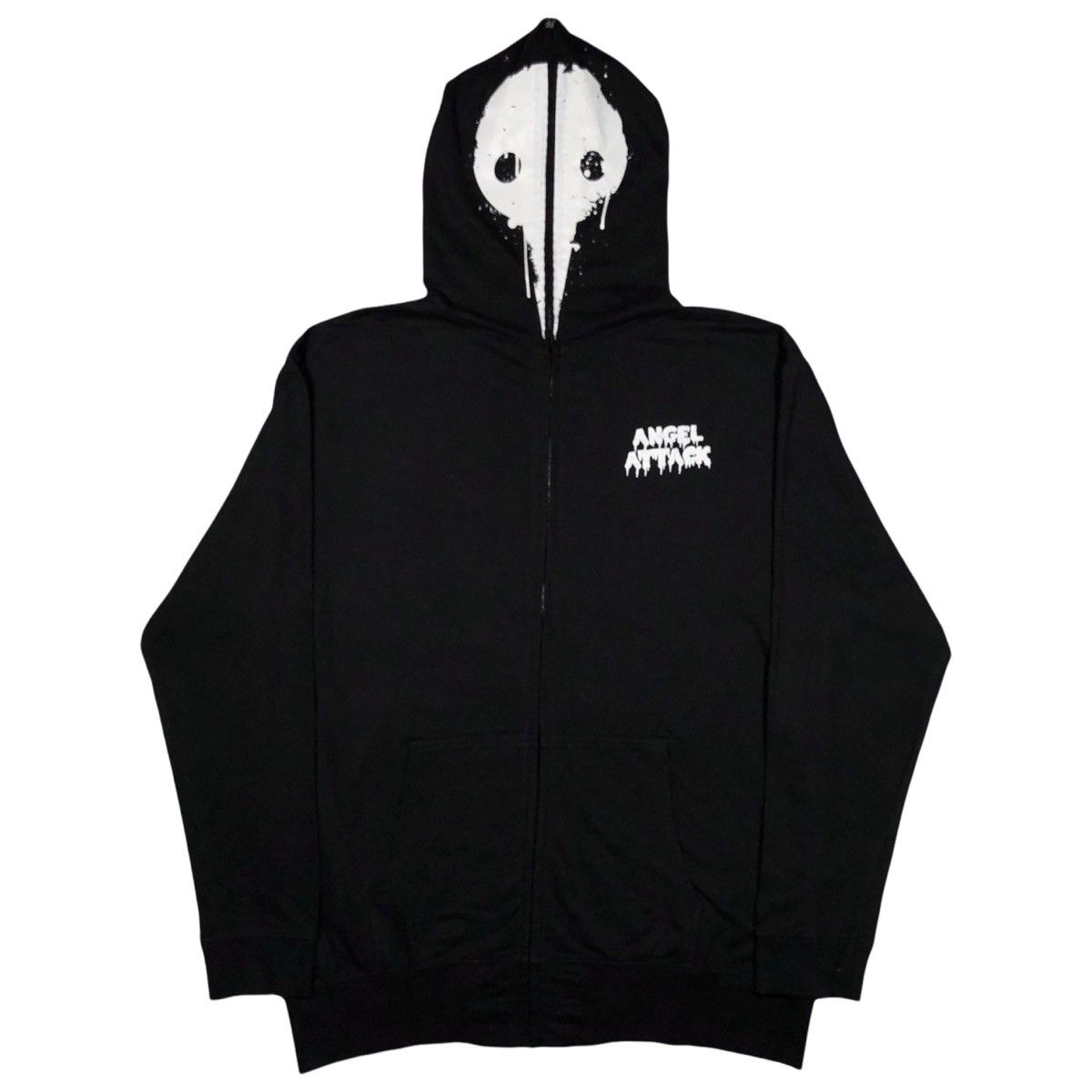 image of Anima x Vintage Evangelion X Cospa Angel Attack Full Zip Hoodie, Men's (Size XL)