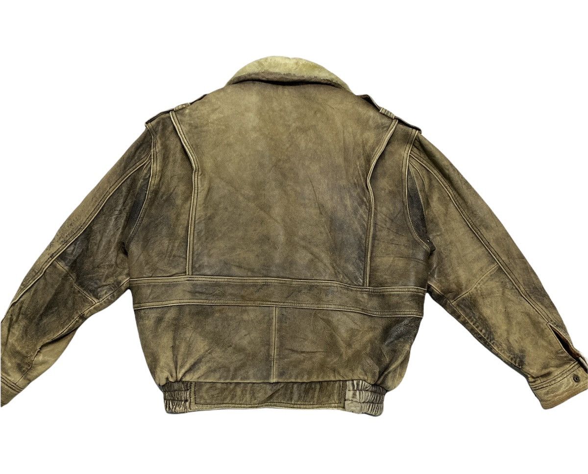 Vintage VINTAGE MILITARY COMBAT AIR FORCE JACKET (ANTIQUE LAMB) Size US M / EU 48-50 / 2 - 13 Thumbnail