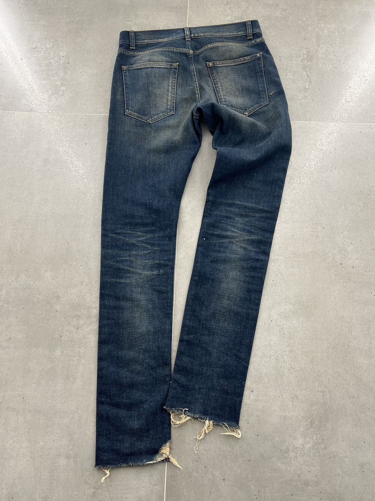Saint Laurent Paris SS20 D03 Raw Hem Vintage Denim sz29/30/31/32/33 Size US 30 / EU 46 - 5 Thumbnail
