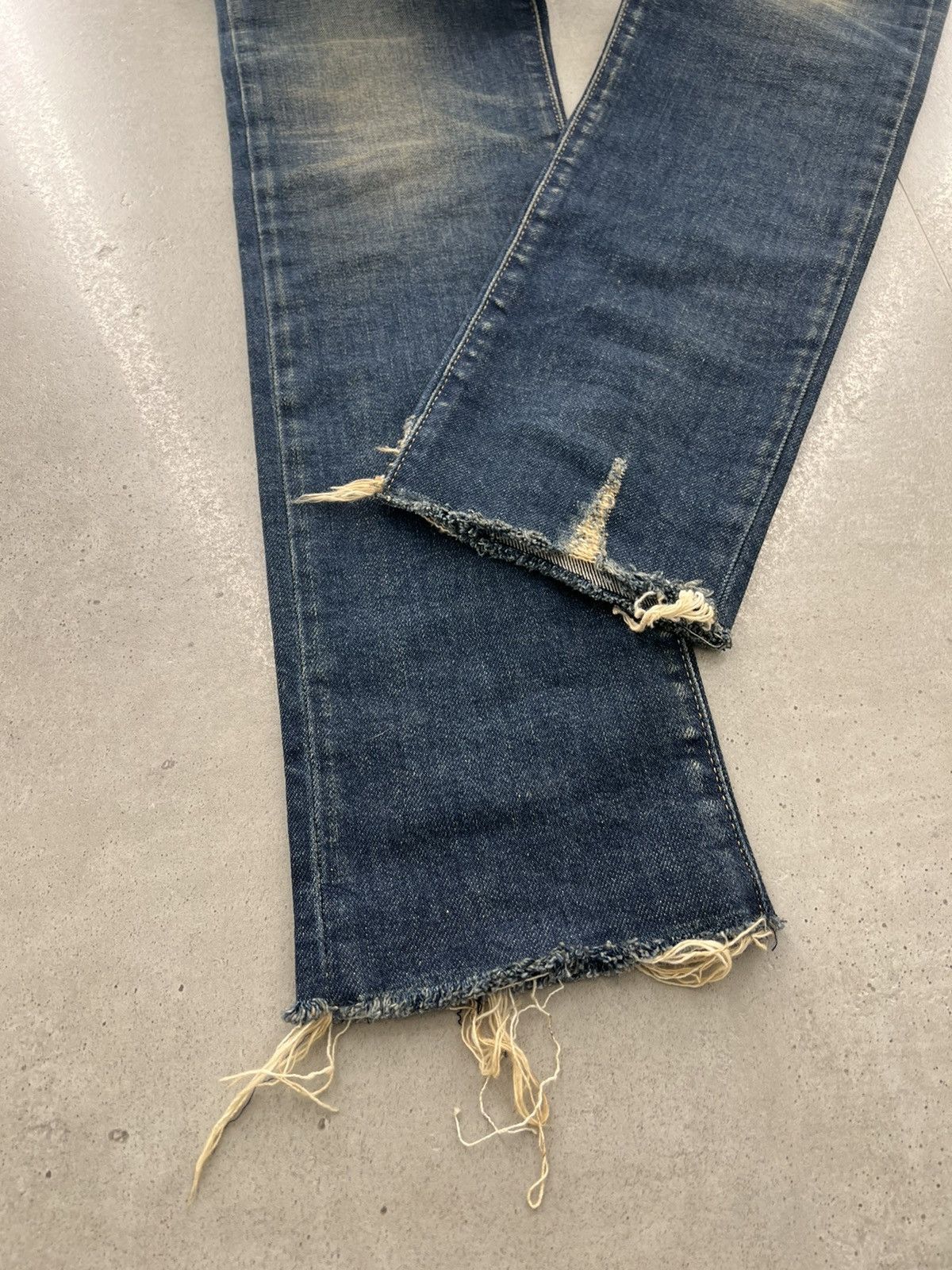 Saint Laurent Paris SS20 D03 Raw Hem Vintage Denim sz29/30/31/32/33 Size US 30 / EU 46 - 4 Thumbnail
