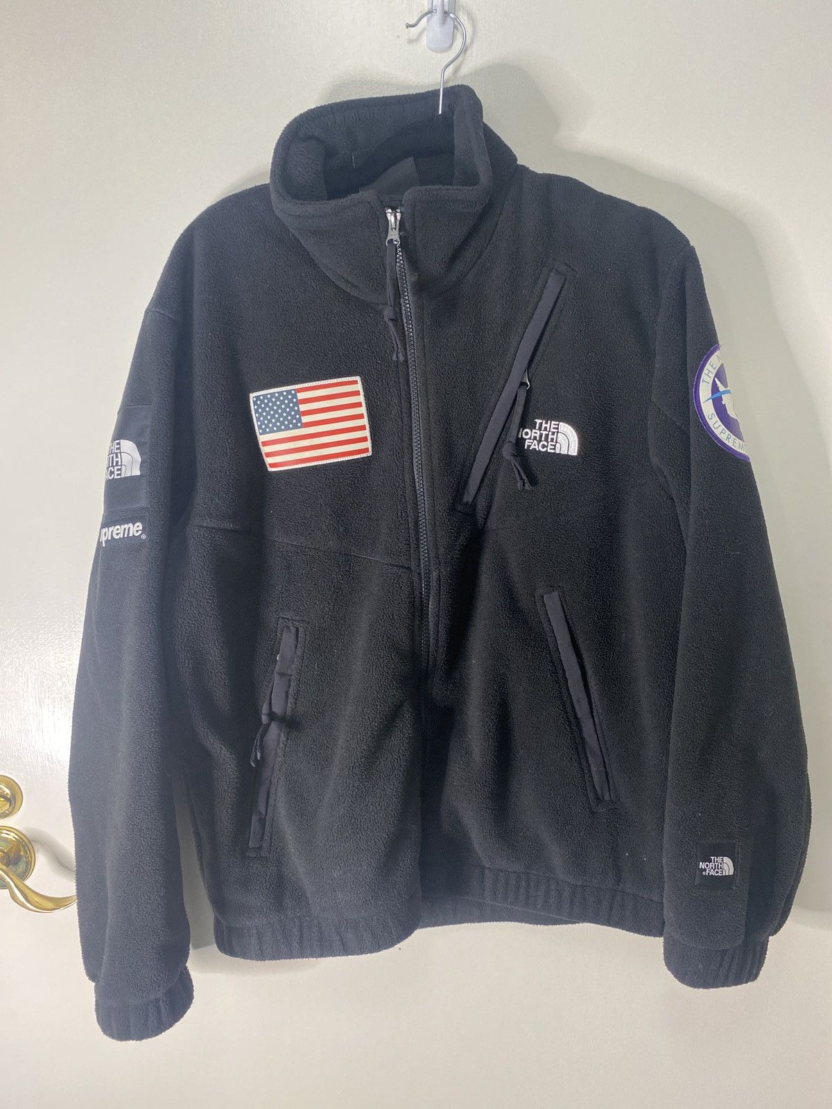 image of Supreme x The North Face Trans Antarctica Expedition Jacket in Black, Men's (Size Small)