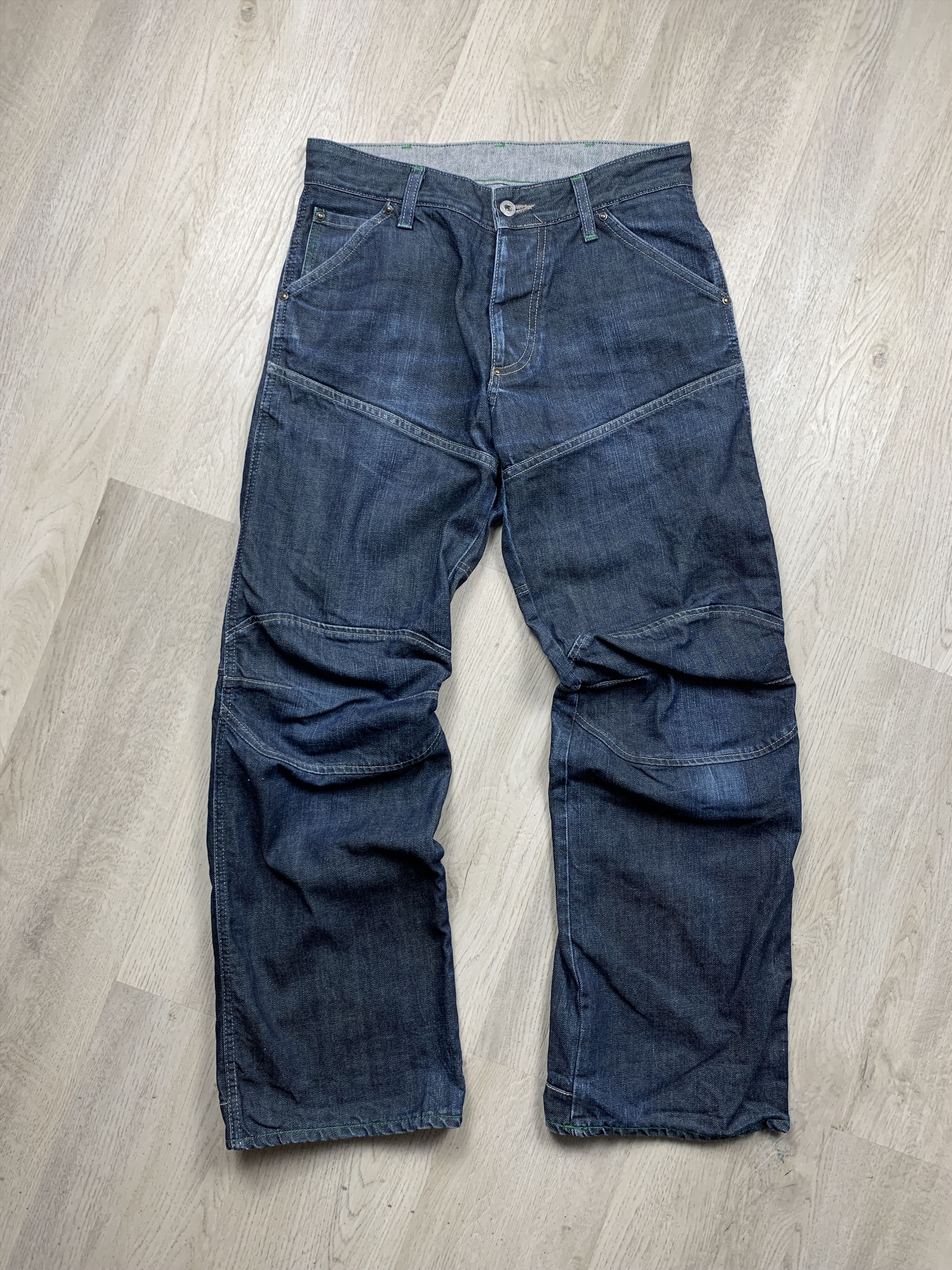 G-Star G Star Raw Mens Elwood Denim Pants Double Knee Jeans Size US 30 / EU 46 - 7 Thumbnail
