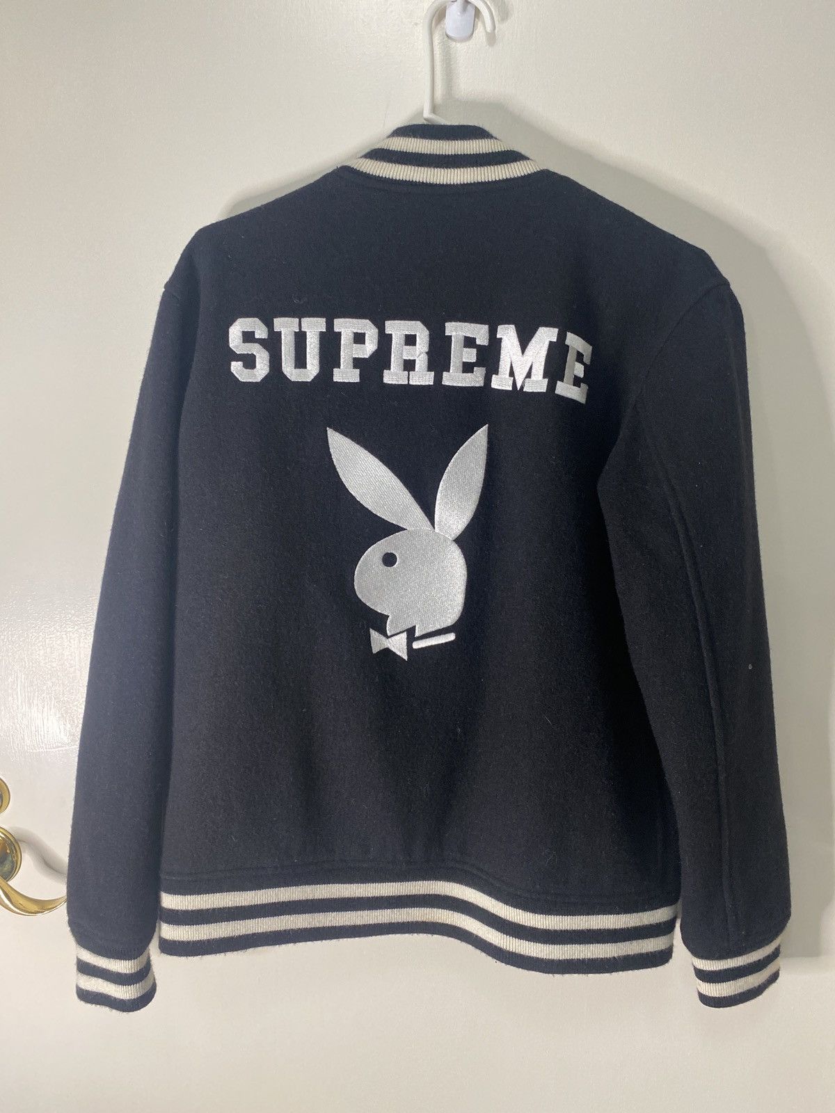 Playboy × Supreme Supreme x playboy varsity jacket Size US M / EU 48-50 / 2 - 2 Thumbnail