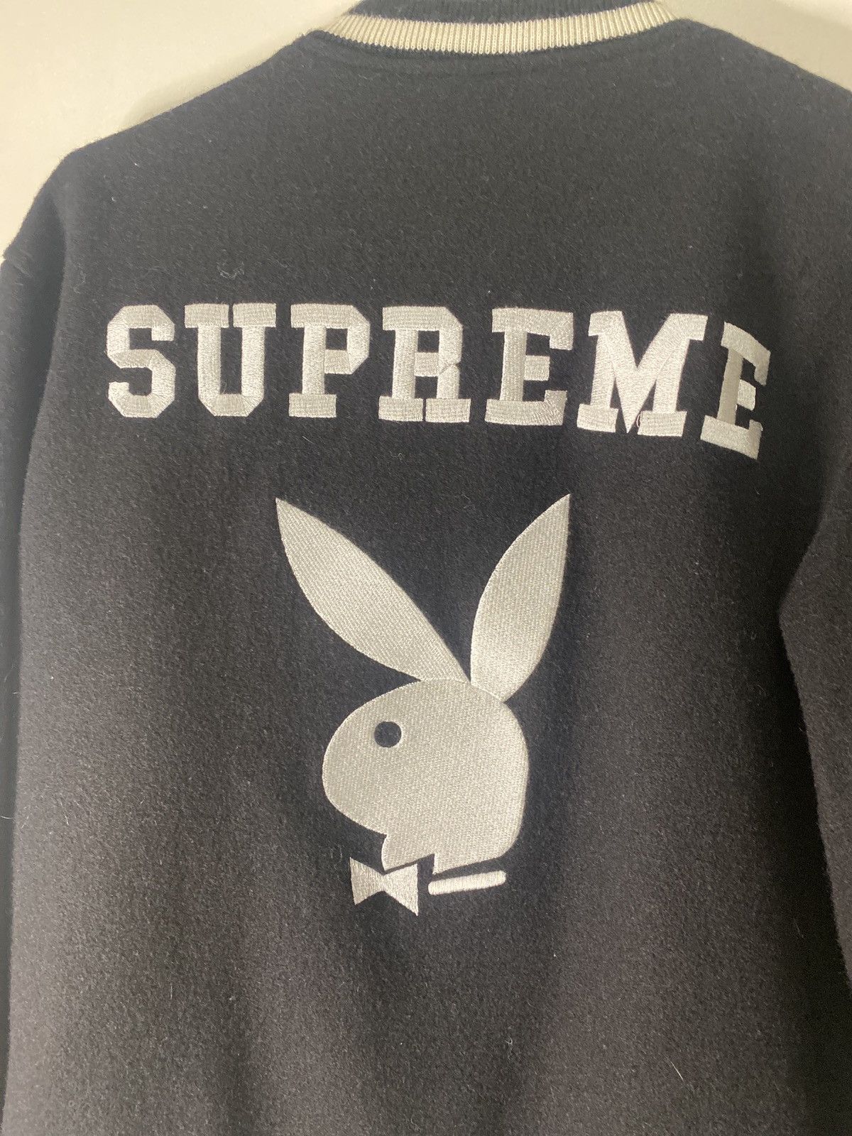 Playboy × Supreme Supreme x playboy varsity jacket Size US M / EU 48-50 / 2 - 3 Thumbnail
