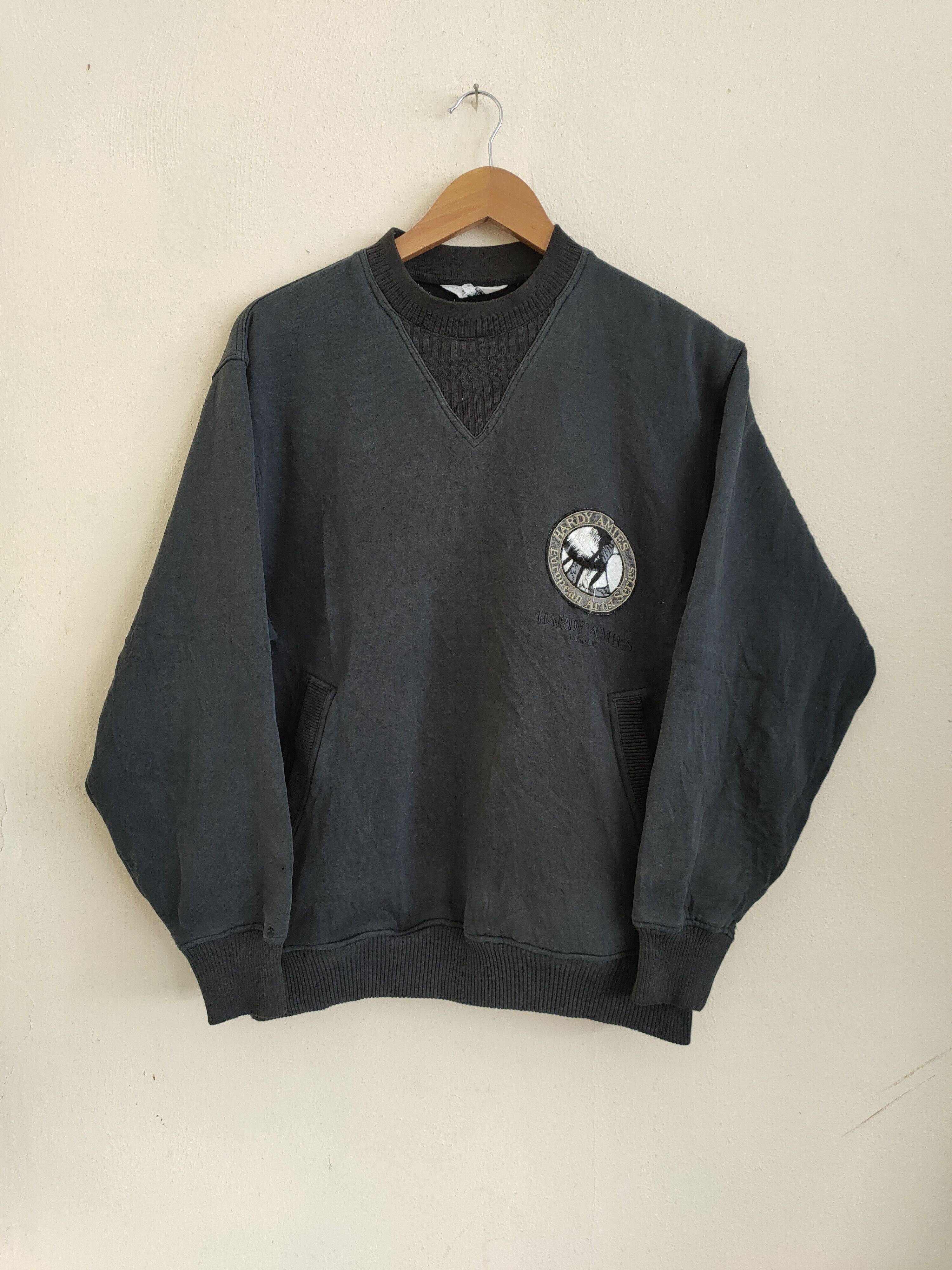 Hardy Amies × Vintage Vintage Hardy Amies London pullover Sweatshirt Size US L / EU 52-54 / 3 - 1 Thumbnail