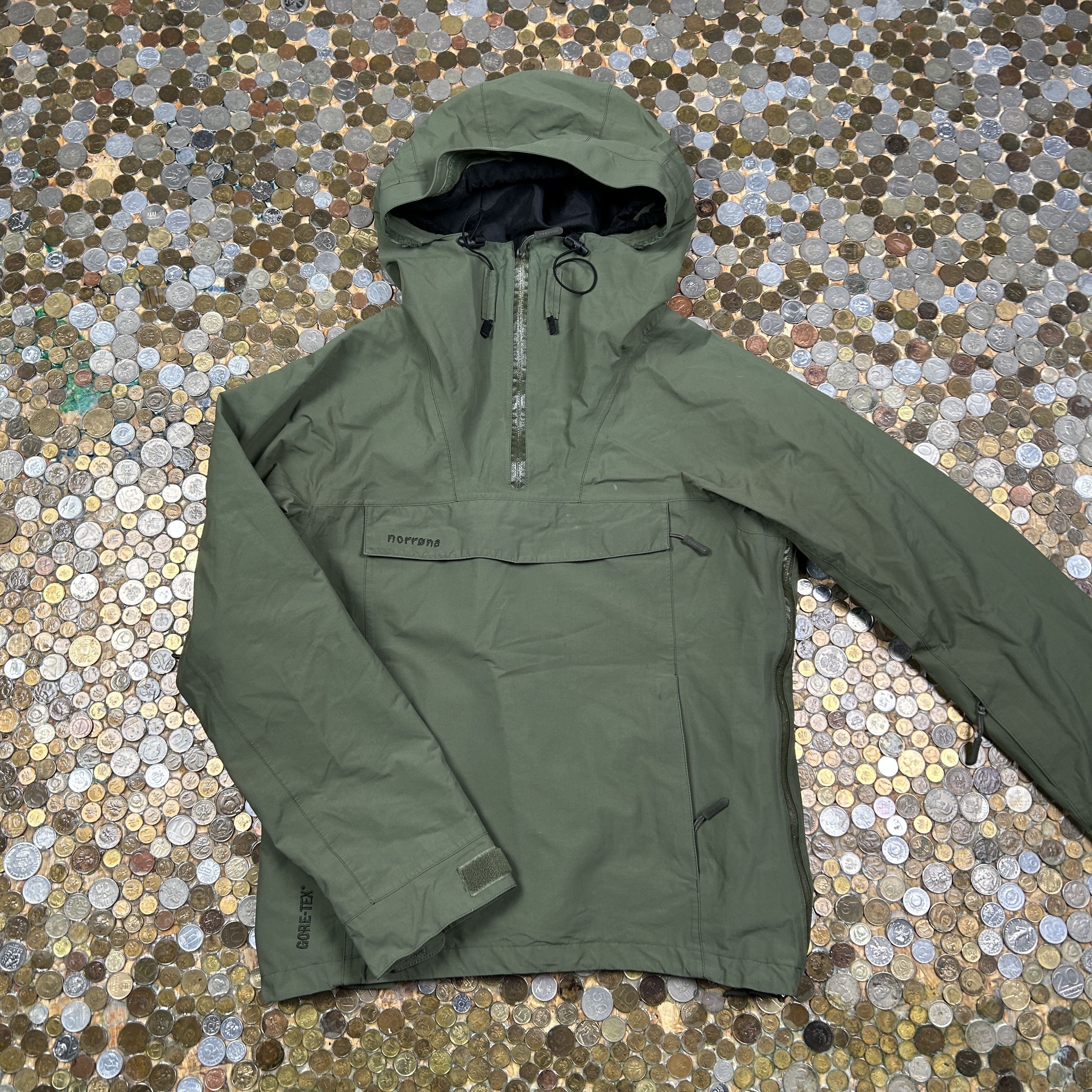 Norrona Vintage light anorak jacket with hoodie