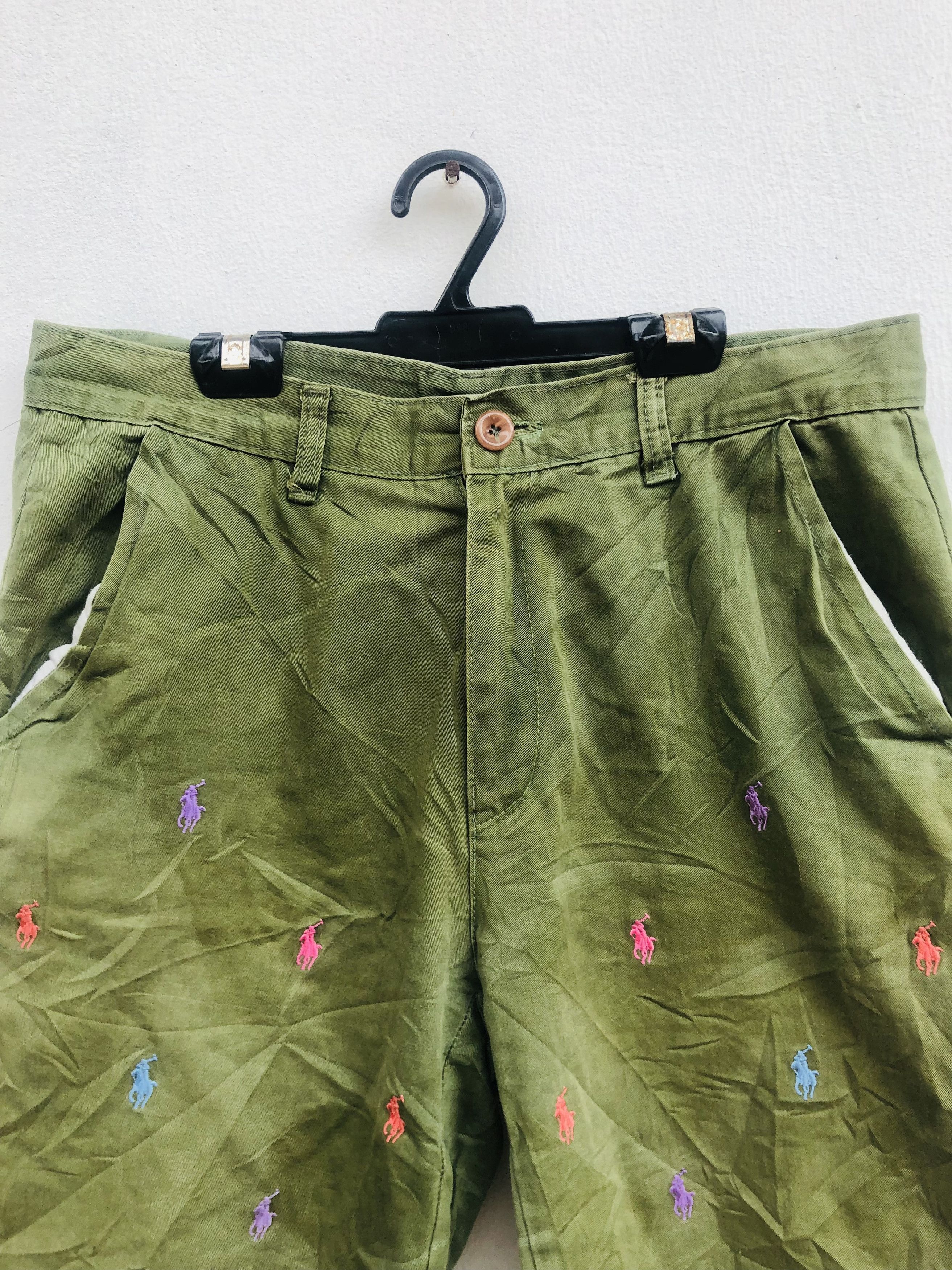 Polo Ralph Lauren × Vintage Vintage Polo ralph lauren Logo Designer Fashion Style Size US 31 - 3 Thumbnail