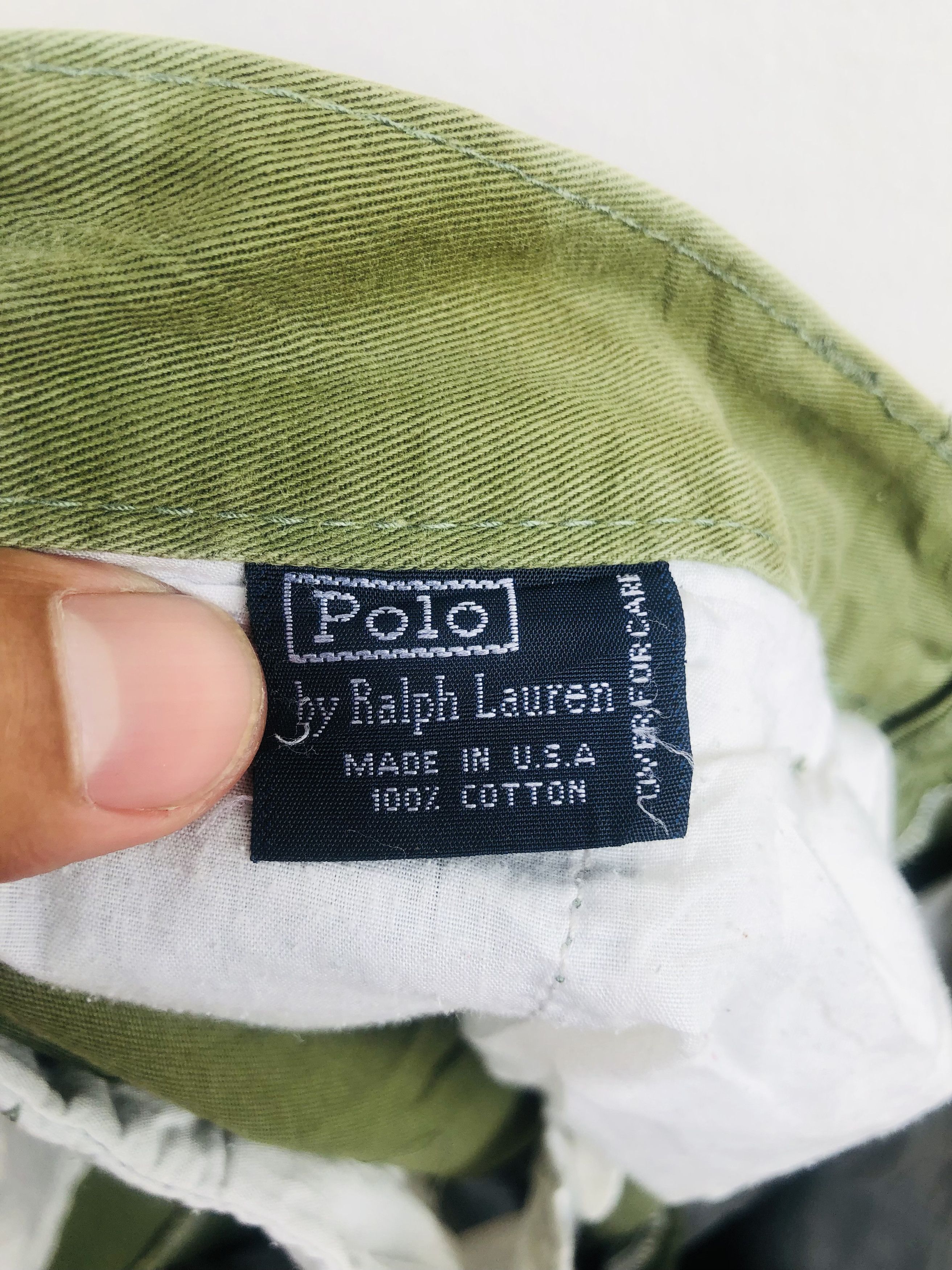 Polo Ralph Lauren × Vintage Vintage Polo ralph lauren Logo Designer Fashion Style Size US 31 - 10 Thumbnail