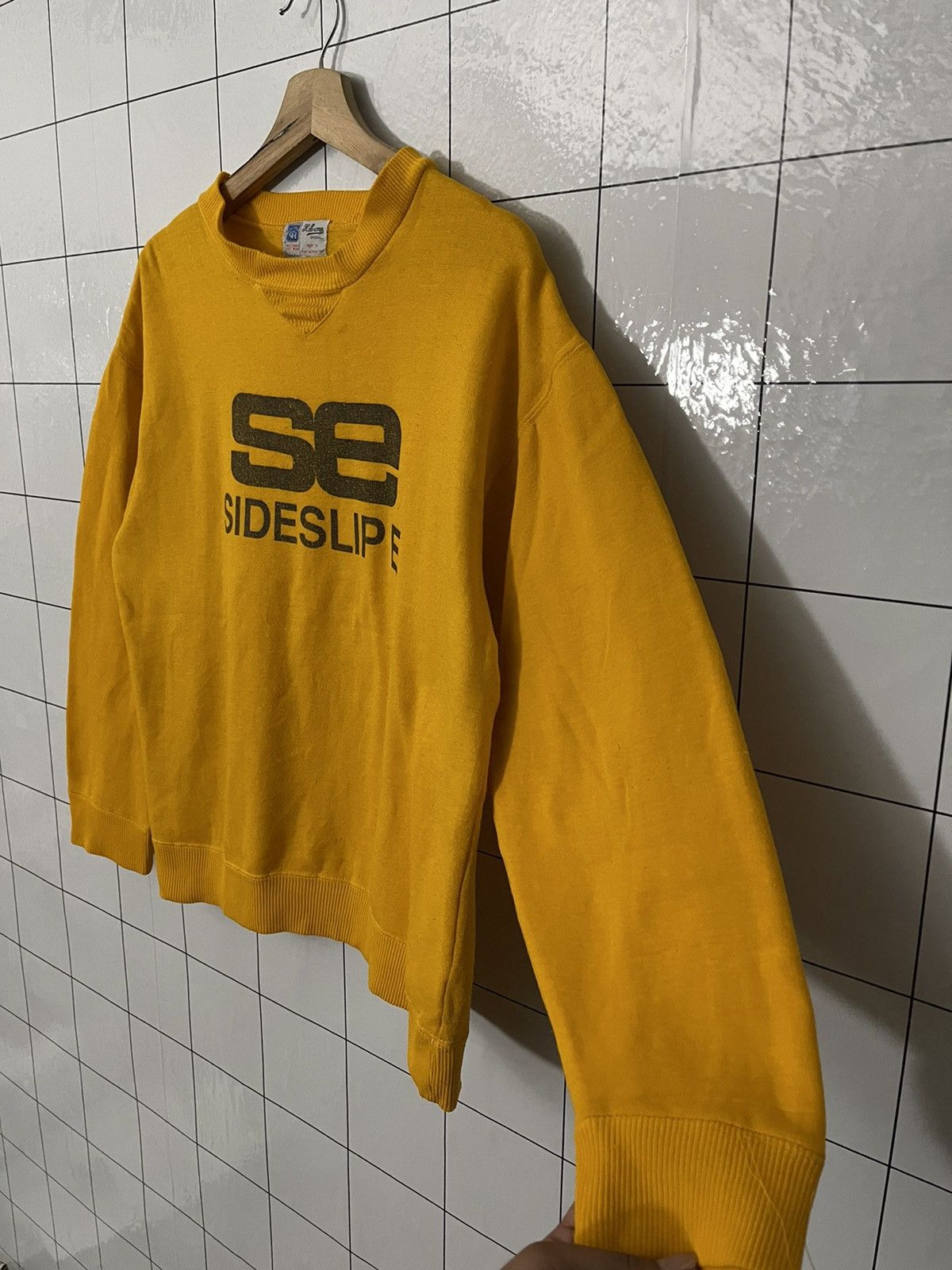 Japanese Brand × Vintage Vintage Sideslip E Spell Out Crewneck Sweatshirt Size US M / EU 48-50 / 2 - 3 Thumbnail