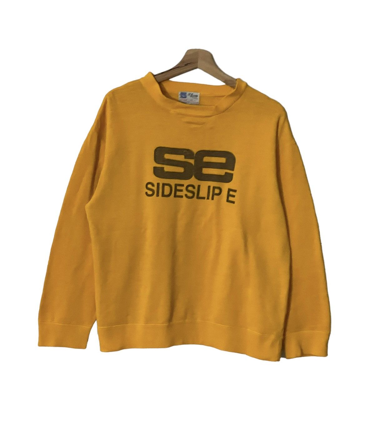 Japanese Brand × Vintage Vintage Sideslip E Spell Out Crewneck Sweatshirt Size US M / EU 48-50 / 2 - 1 Thumbnail