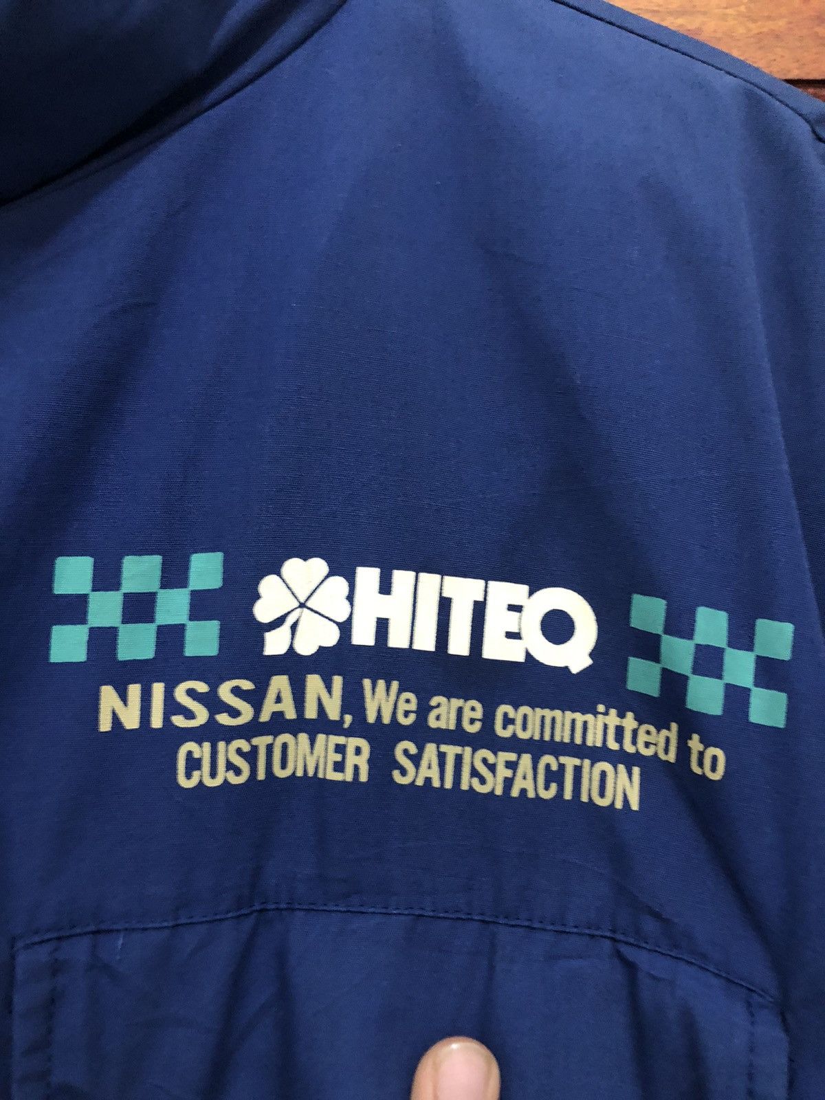 Gear for Sports × Sports Specialties 🇯🇵 Vintage Nissan Hiteq Shiroya Bomber Jacket Made Japan Size US L / EU 52-54 / 3 - 7 Thumbnail