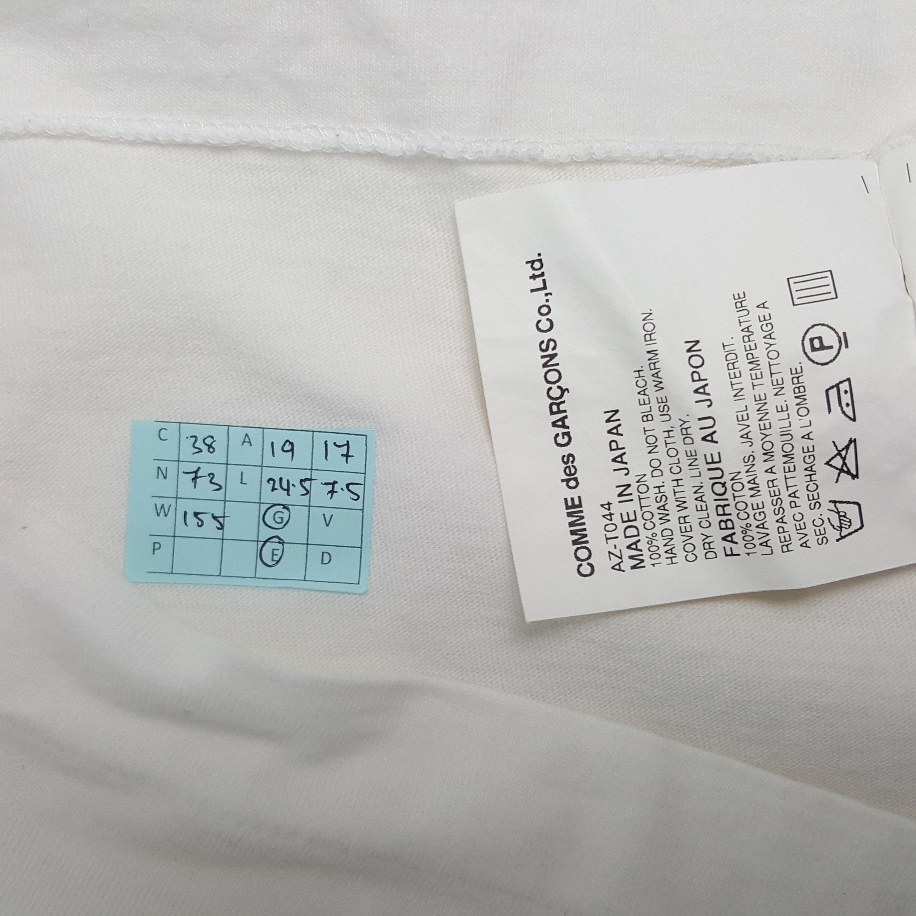 Comme des Garcons × Japanese Brand × Vintage Vintage Comme des Garcons Play Green Tshirt Size US M / EU 48-50 / 2 - 5 Thumbnail