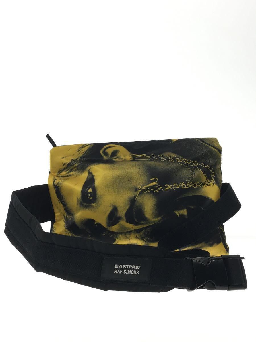 image of Eastpak x Raf Simons Poster Shoulder Crossbody Waist Bag in Black, Men's