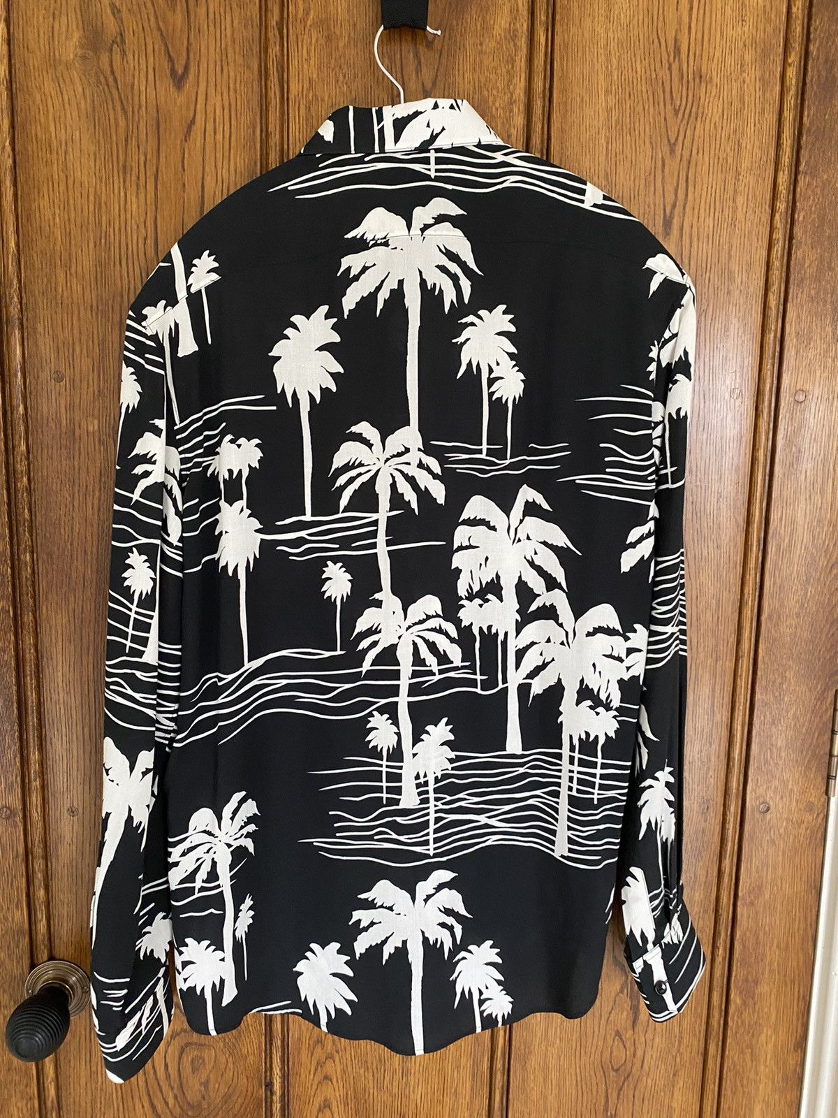 Celine *Grail* SS21 Celine palm tree Hawaiian shirt $840 🤑 Hedi 🤑 Size US M / EU 48-50 / 2 - 10 Thumbnail