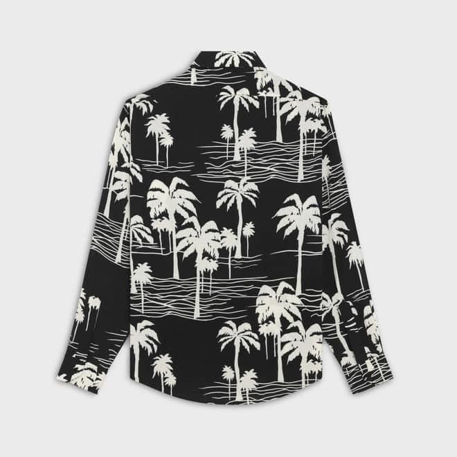 Celine *Grail* SS21 Celine palm tree Hawaiian shirt $840 🤑 Hedi 🤑 Size US M / EU 48-50 / 2 - 14 Thumbnail