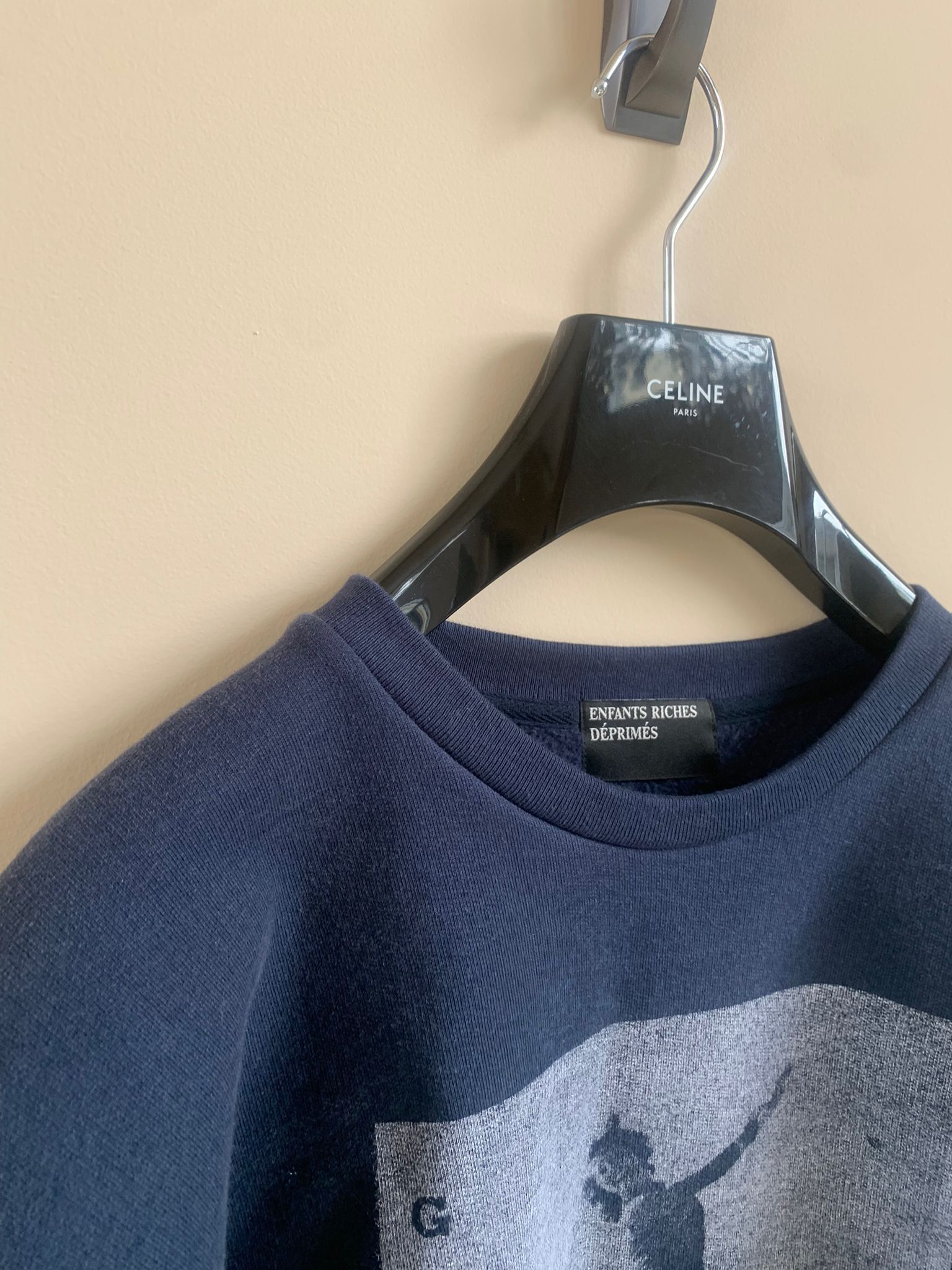 Enfants Riches Deprimes Oversized Crewneck in Navy Size US S / EU 44-46 / 1 - 9 Thumbnail