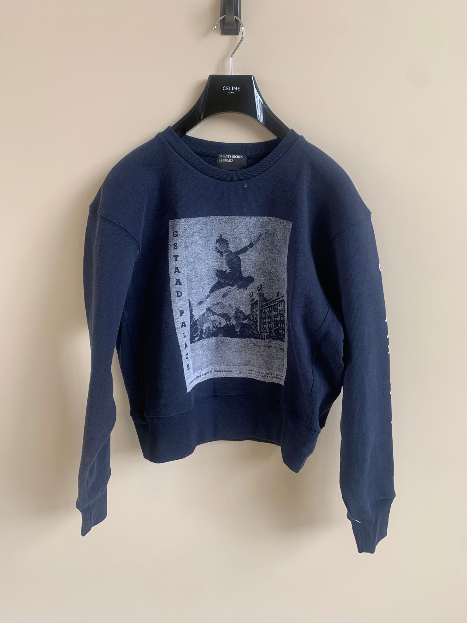 Enfants Riches Deprimes Oversized Crewneck in Navy Size US S / EU 44-46 / 1 - 2 Thumbnail