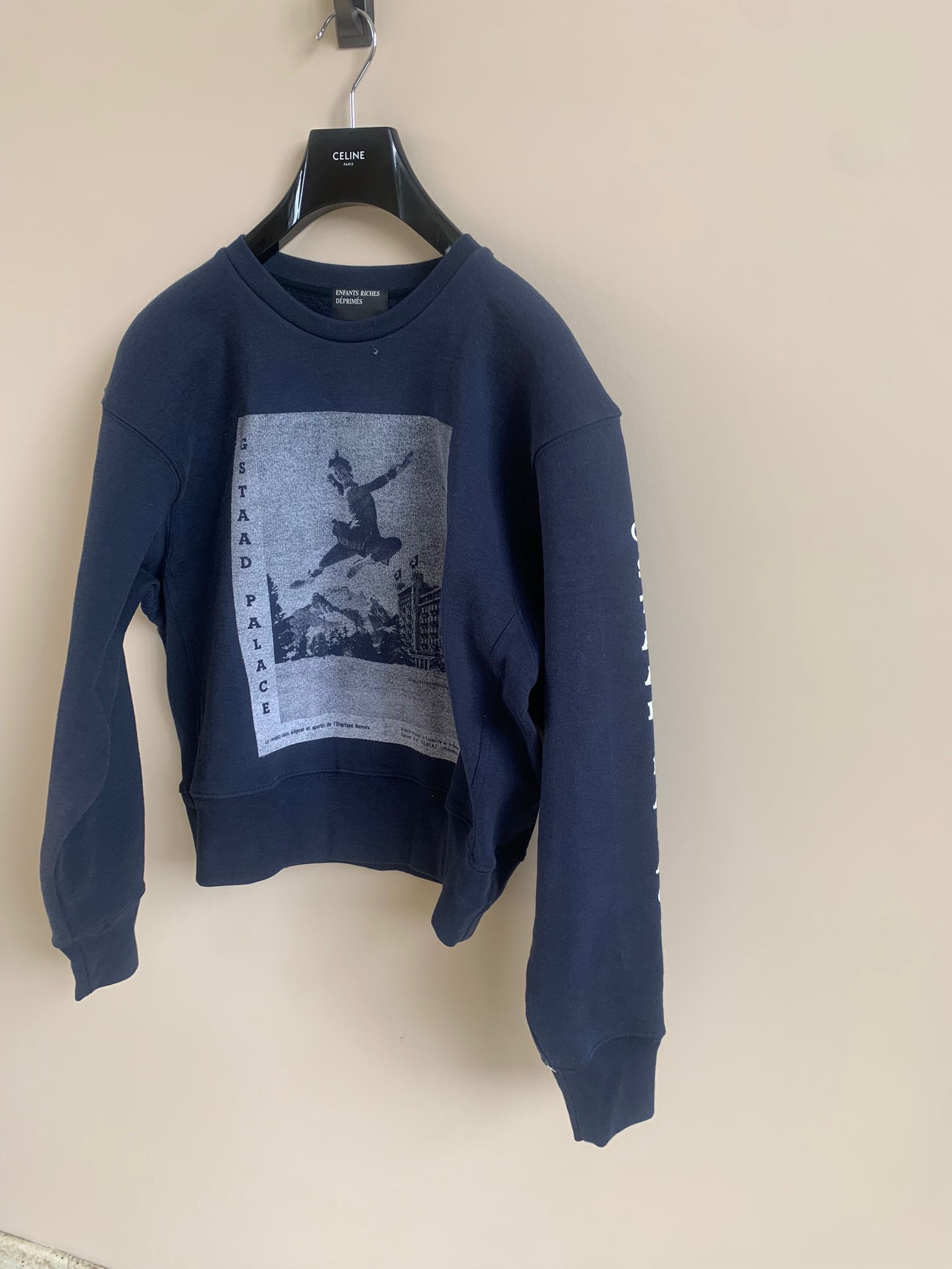 Enfants Riches Deprimes Oversized Crewneck in Navy Size US S / EU 44-46 / 1 - 5 Thumbnail