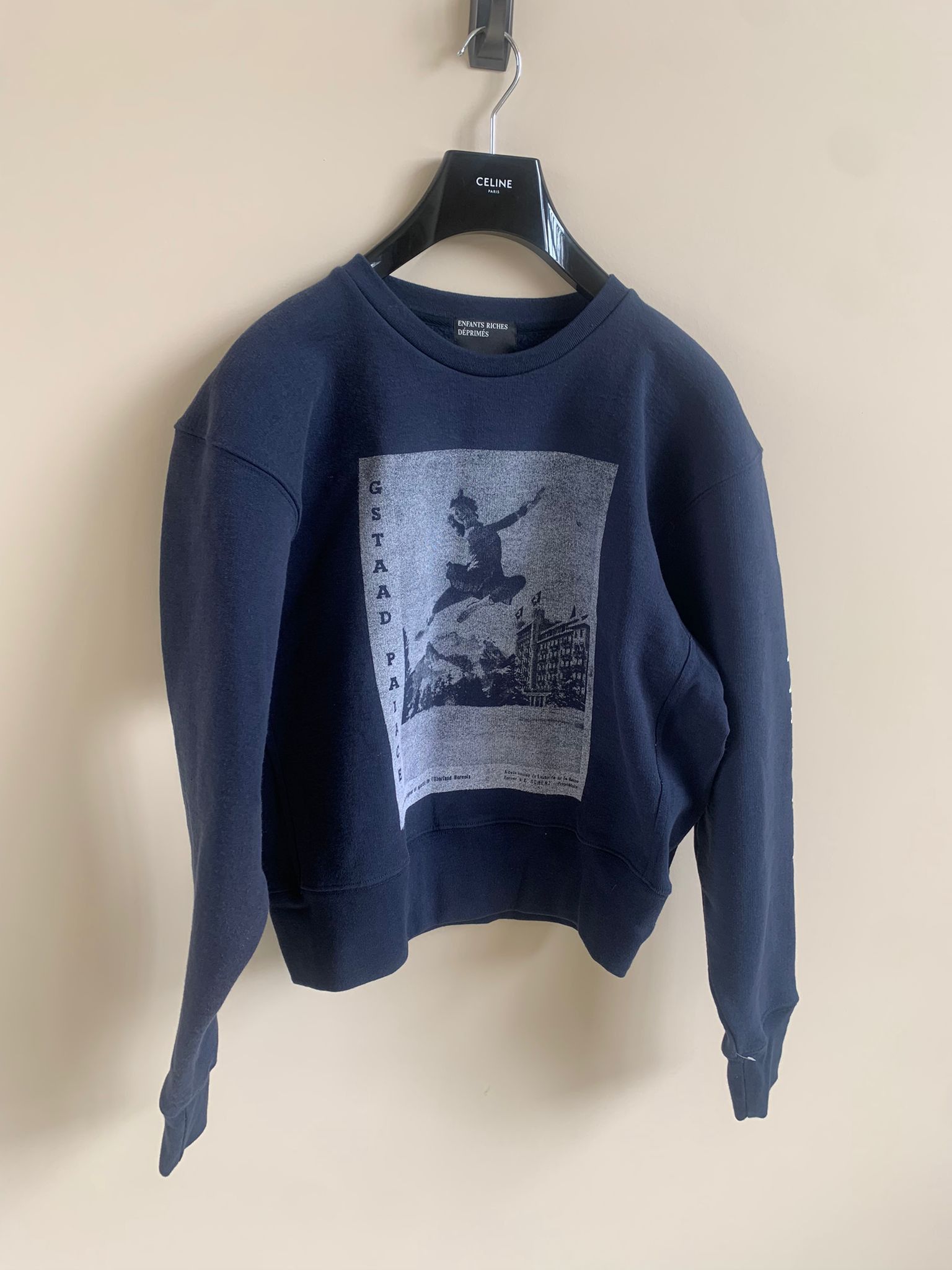 Enfants Riches Deprimes Oversized Crewneck in Navy Size US S / EU 44-46 / 1 - 8 Thumbnail