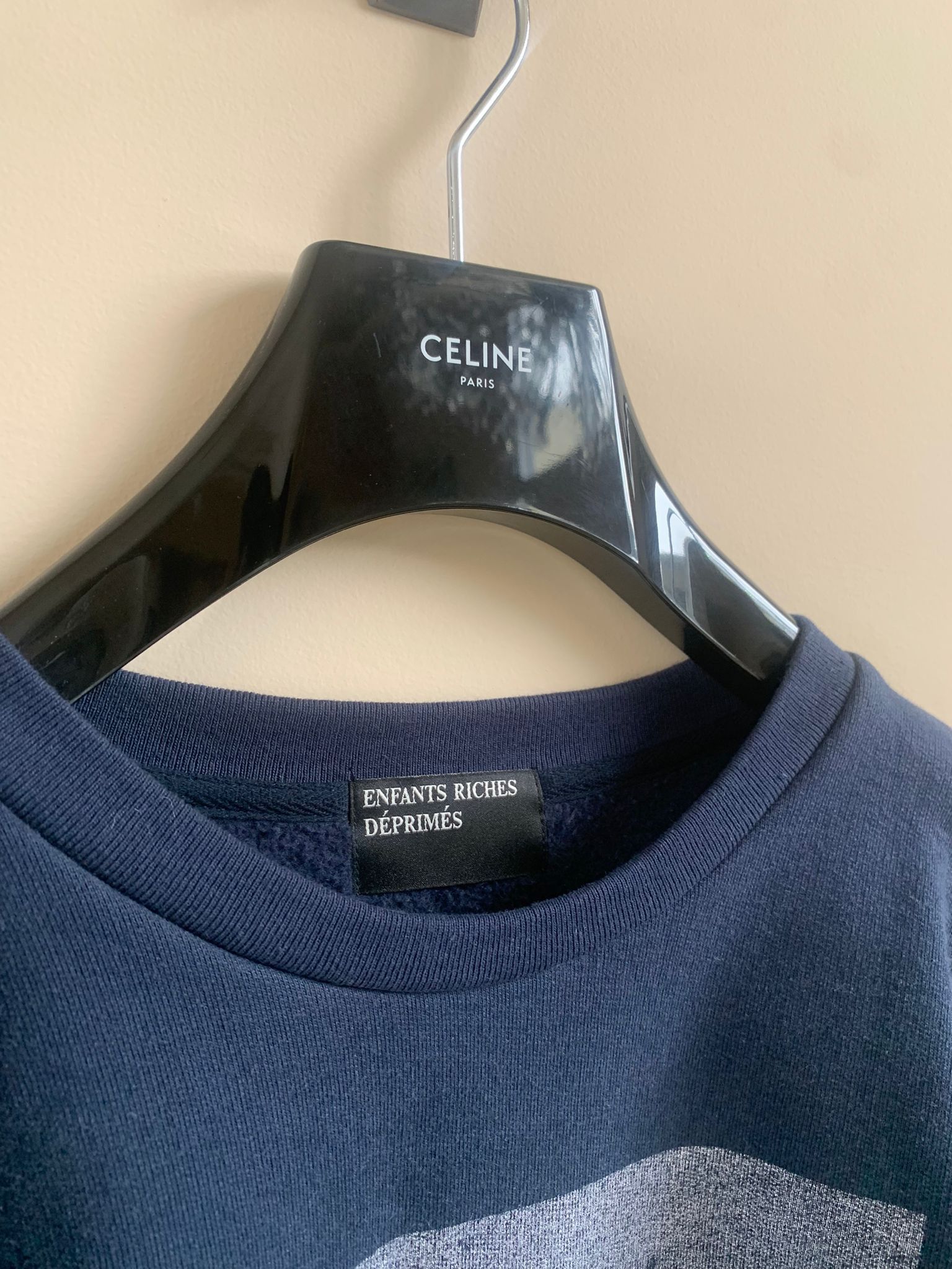 Enfants Riches Deprimes Oversized Crewneck in Navy Size US S / EU 44-46 / 1 - 6 Thumbnail