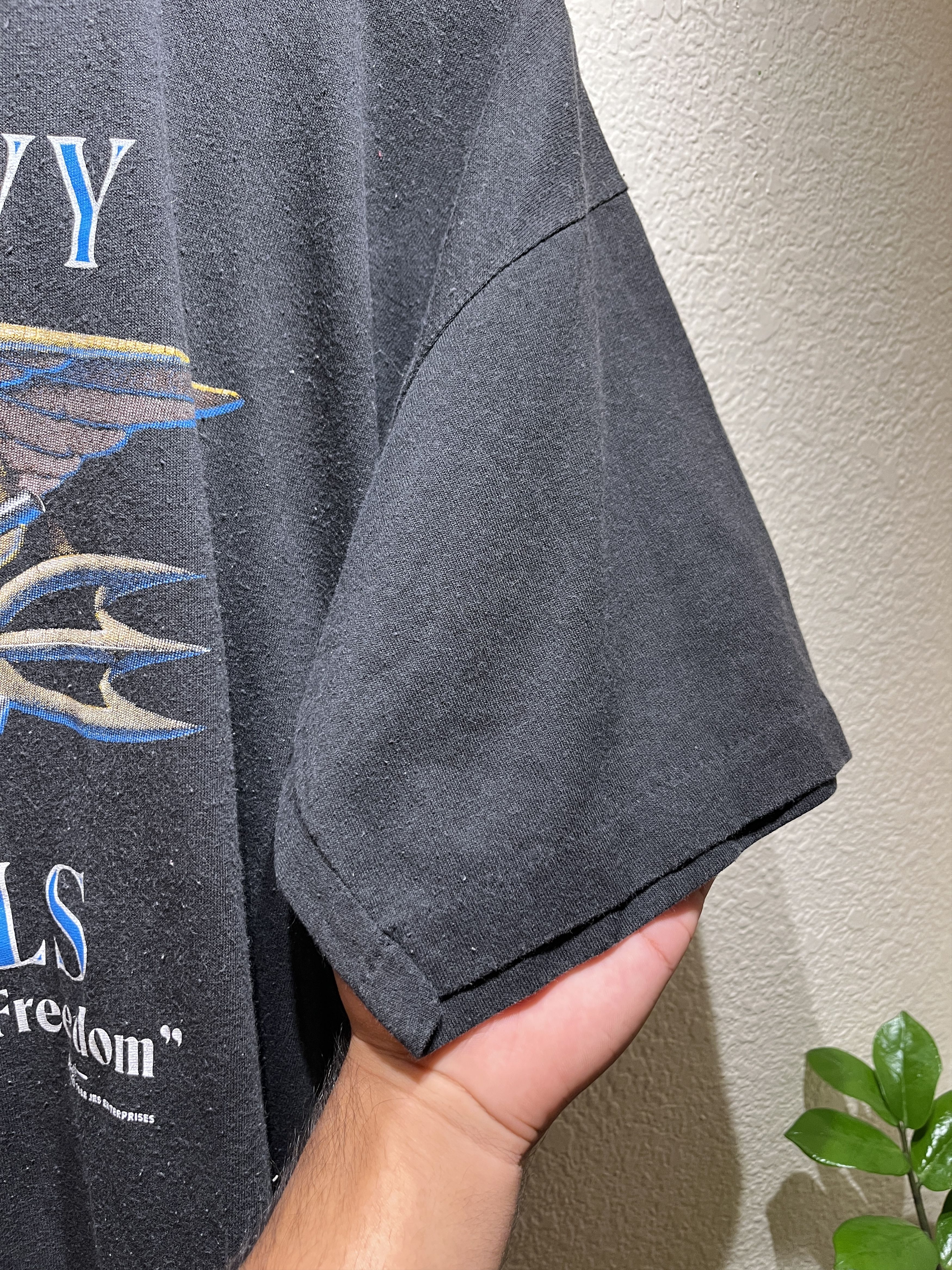 Vintage 1988 US Navy Seals Vintage Tee Shirt Size US M / EU 48-50 / 2 - 5 Thumbnail