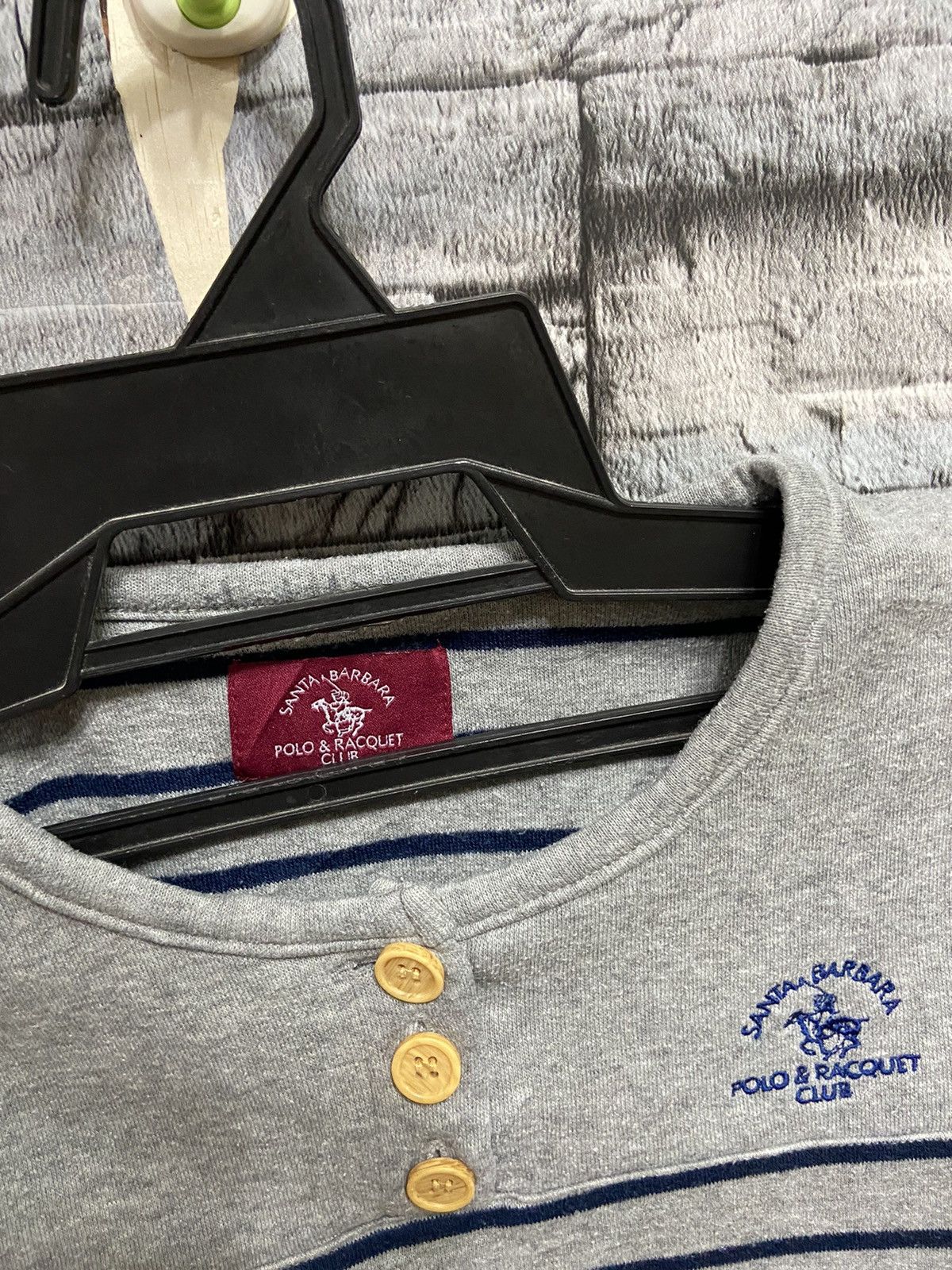 Japanese Brand Vintage Santa Barbara Polo stripe sweatshirt fit S Size S / US 4 / IT 40 - 4 Thumbnail