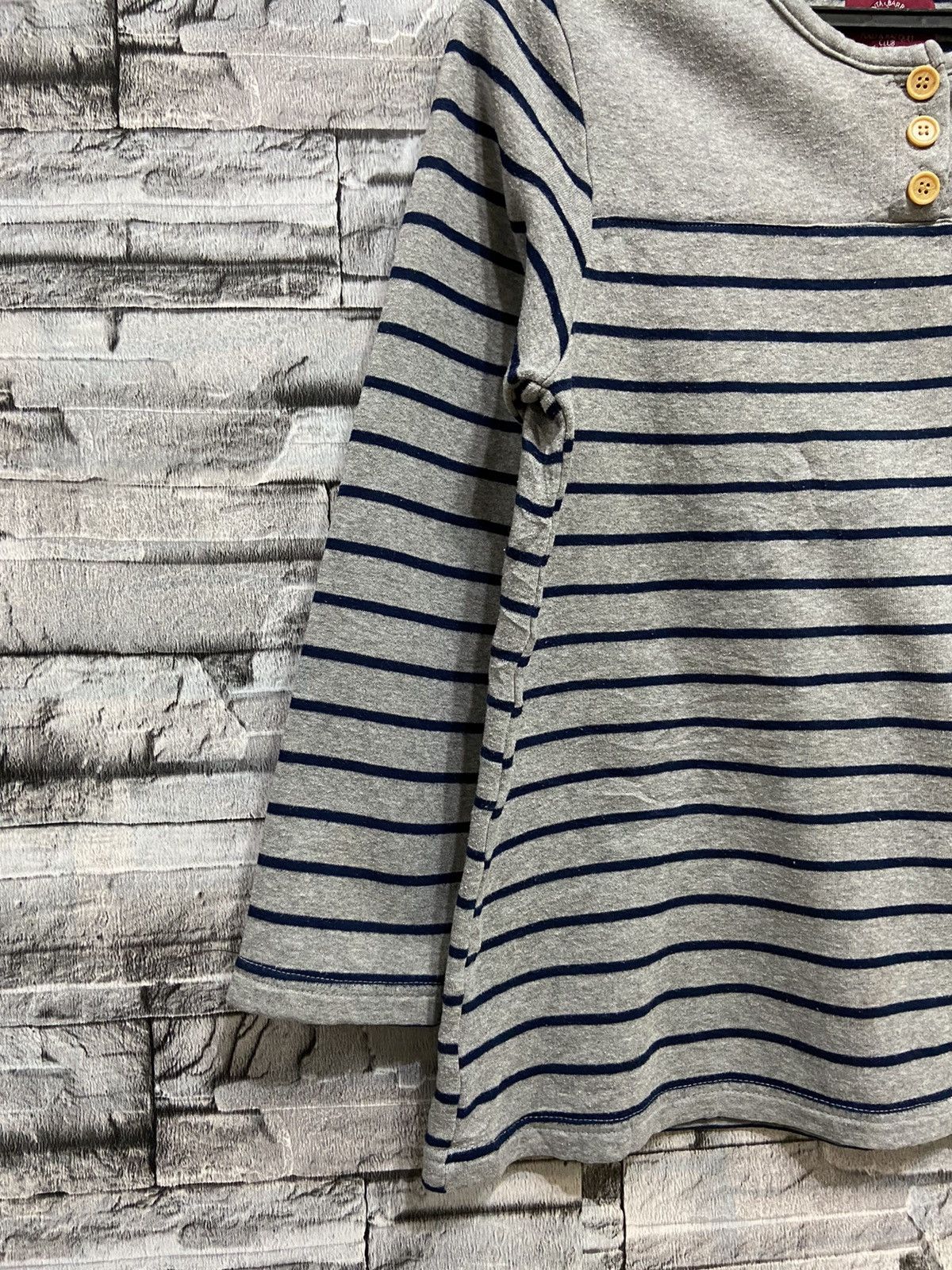 Japanese Brand Vintage Santa Barbara Polo stripe sweatshirt fit S Size S / US 4 / IT 40 - 5 Thumbnail